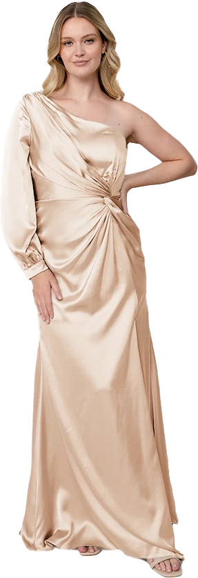Aurora Satin Dress | Made To Order - Image 121