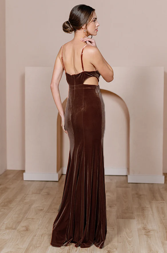 Sample Mahogany Ryah Velvet Dress | Ready To Ship - Image 2