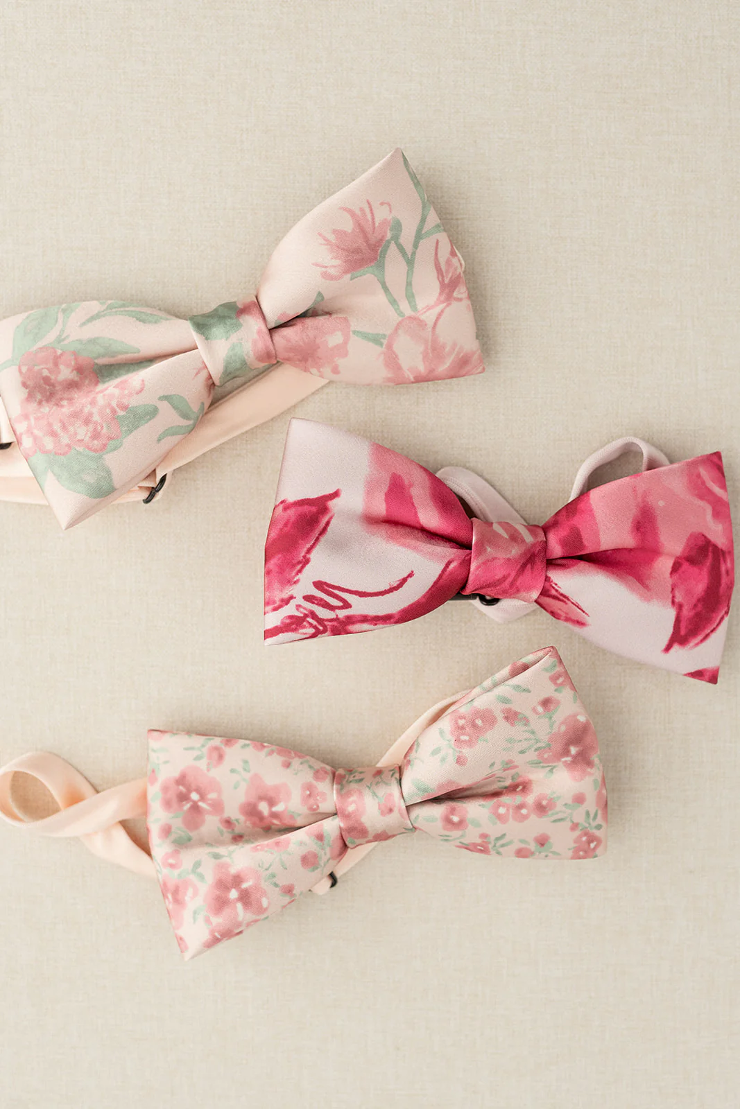 Satin Floral Print Bowtie | Made To Order - Image 6