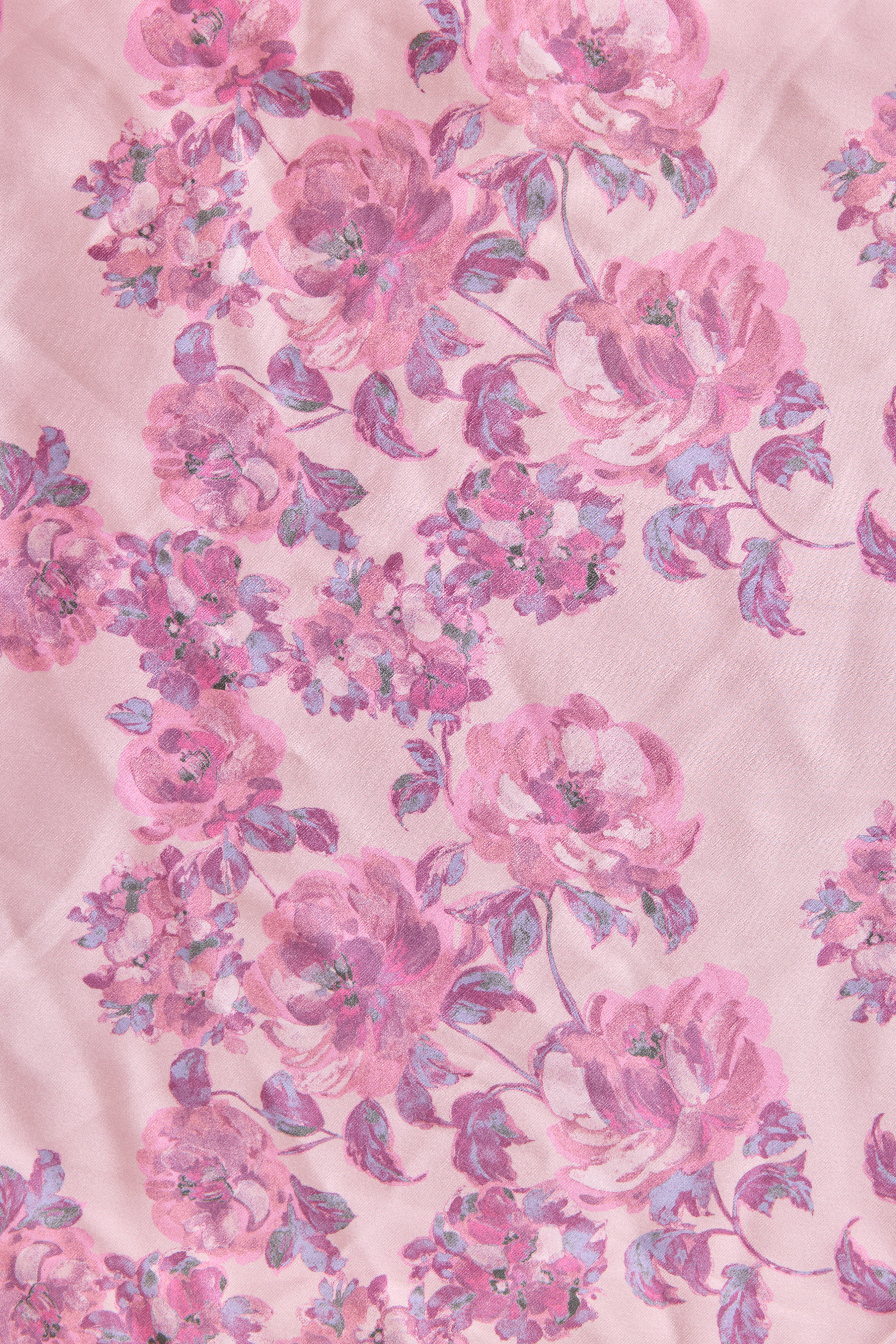 Satin Floral Print Fabric by Yard | Made To Order - Image 35