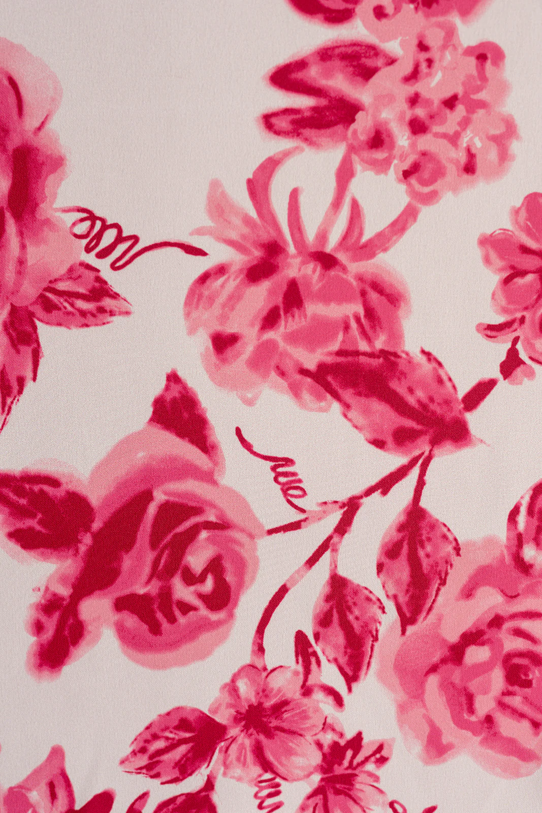 Satin Floral Print Fabric by Yard | Made To Order - Image 7