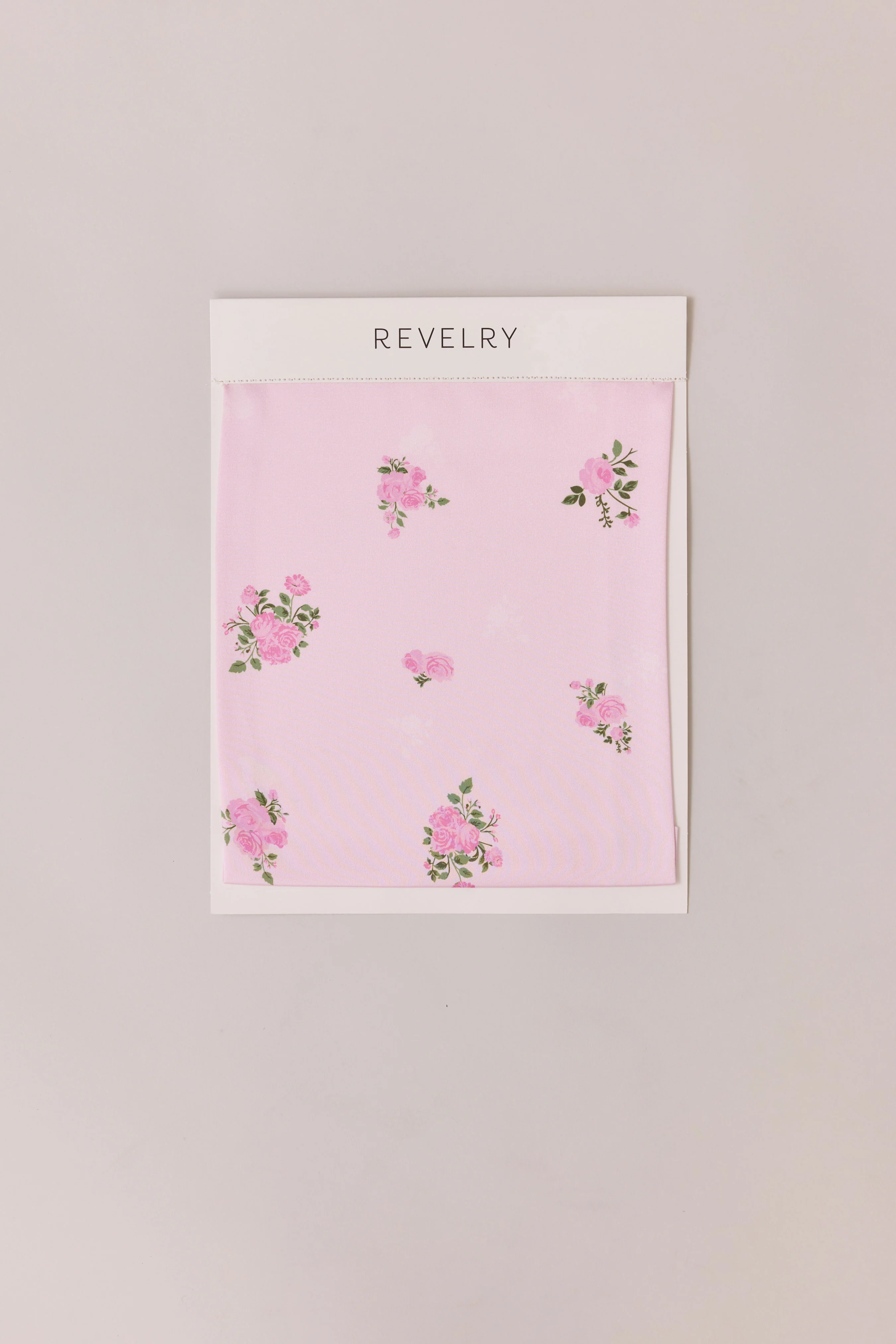 Satin Floral Print Mega Swatch | Ready To Ship - Image 4