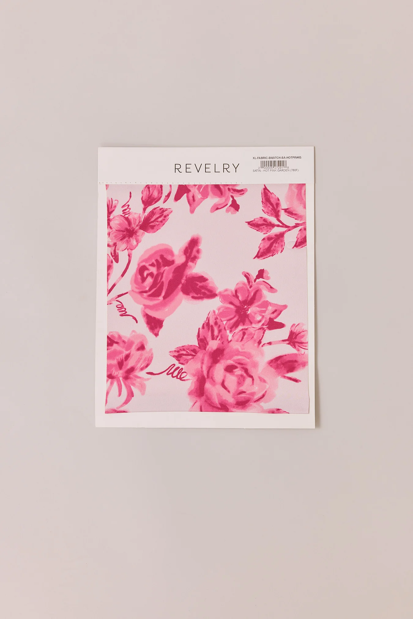 Satin Floral Print Mega Swatch | Ready To Ship - Image 13