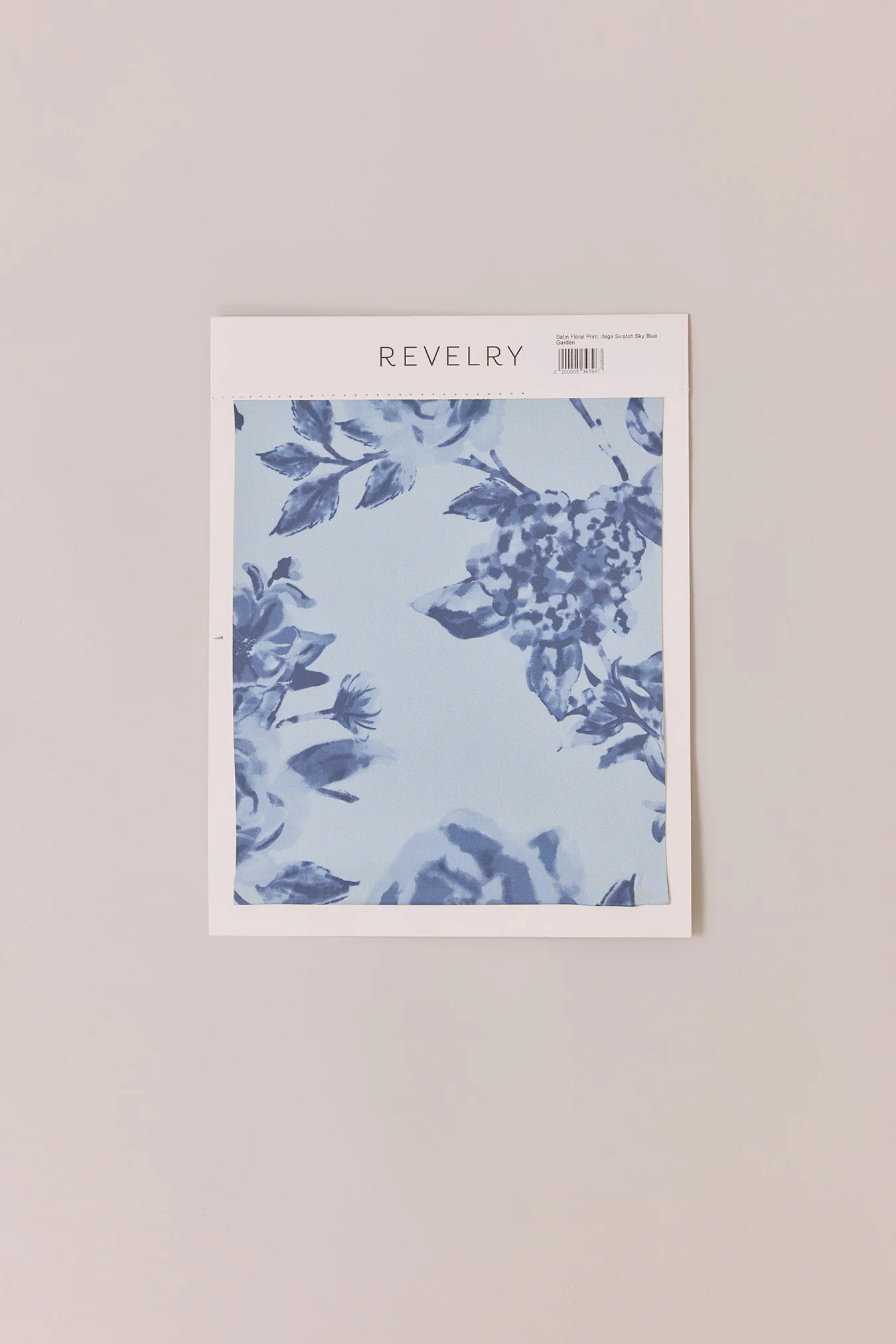 Satin Floral Print Mega Swatch | Ready To Ship - Image 7