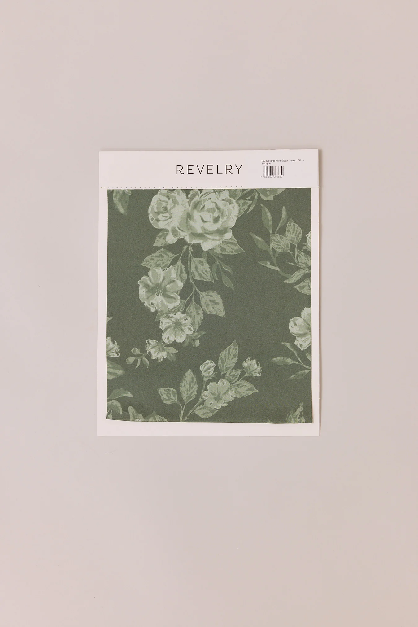 Satin Floral Print Mega Swatch | Ready To Ship - Image 23