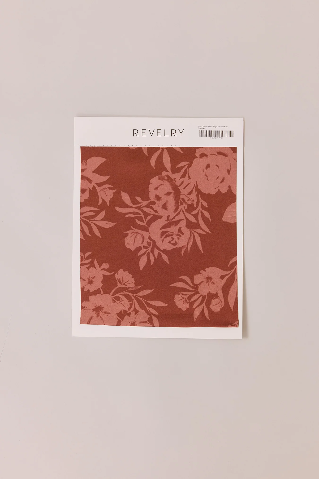 Satin Floral Print Mega Swatch | Ready To Ship - Image 10