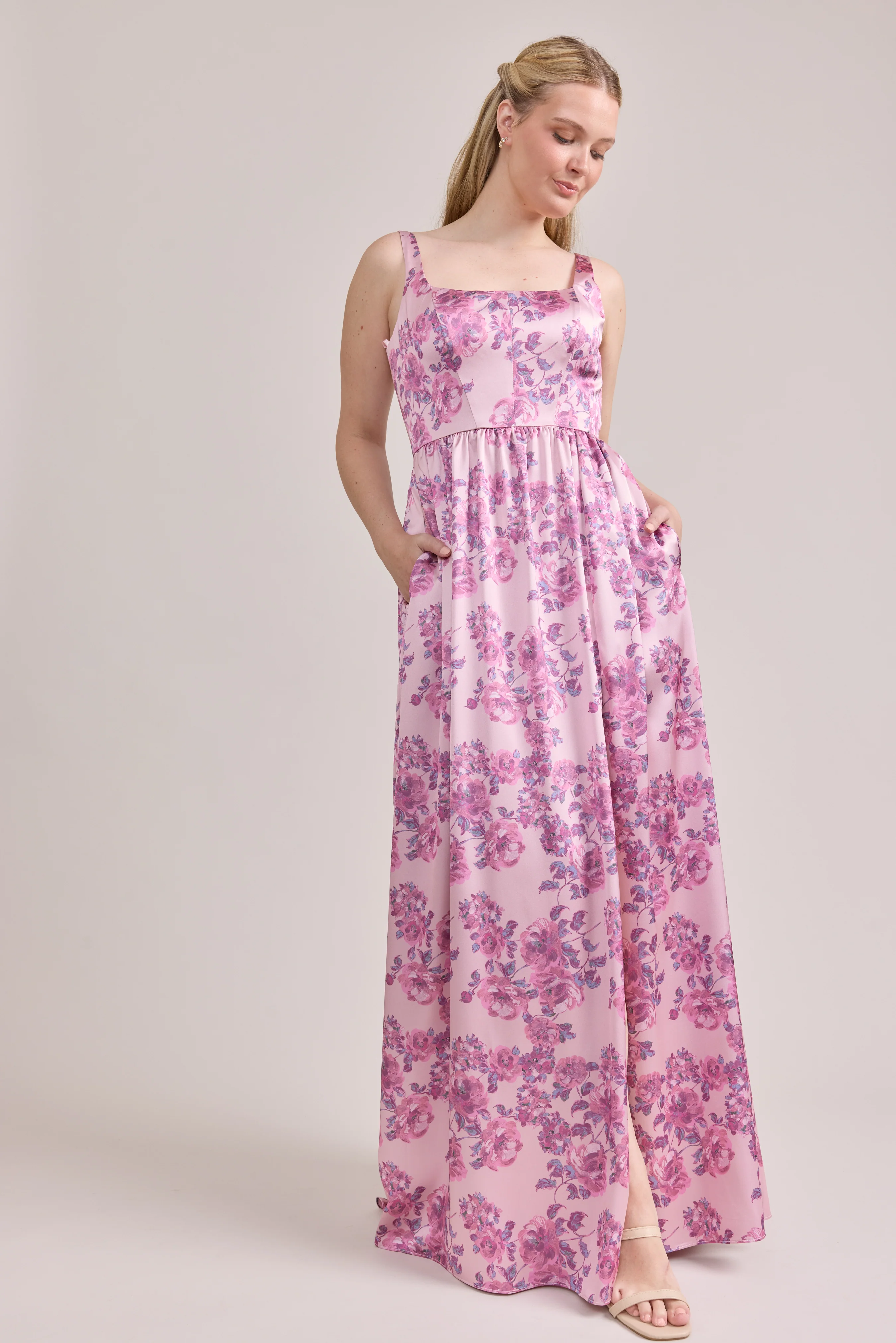 Satin Floral Print Mega Swatch | Ready To Ship - Image 60