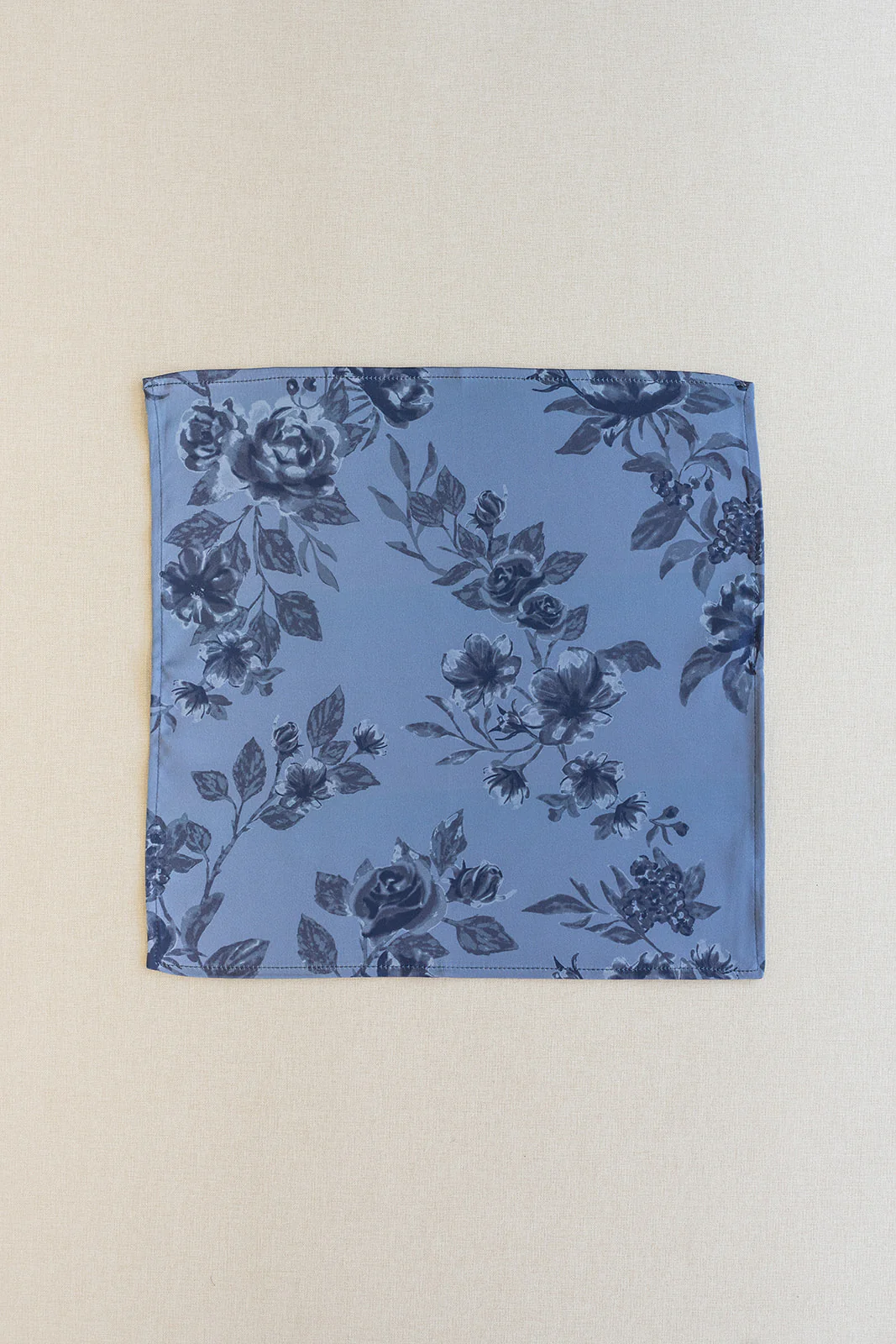Satin Floral Print Pocket Square | Made To Order - Image 15