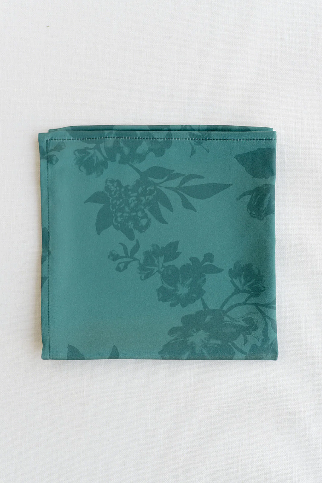 Satin Floral Print Pocket Square | Made To Order - Image 6