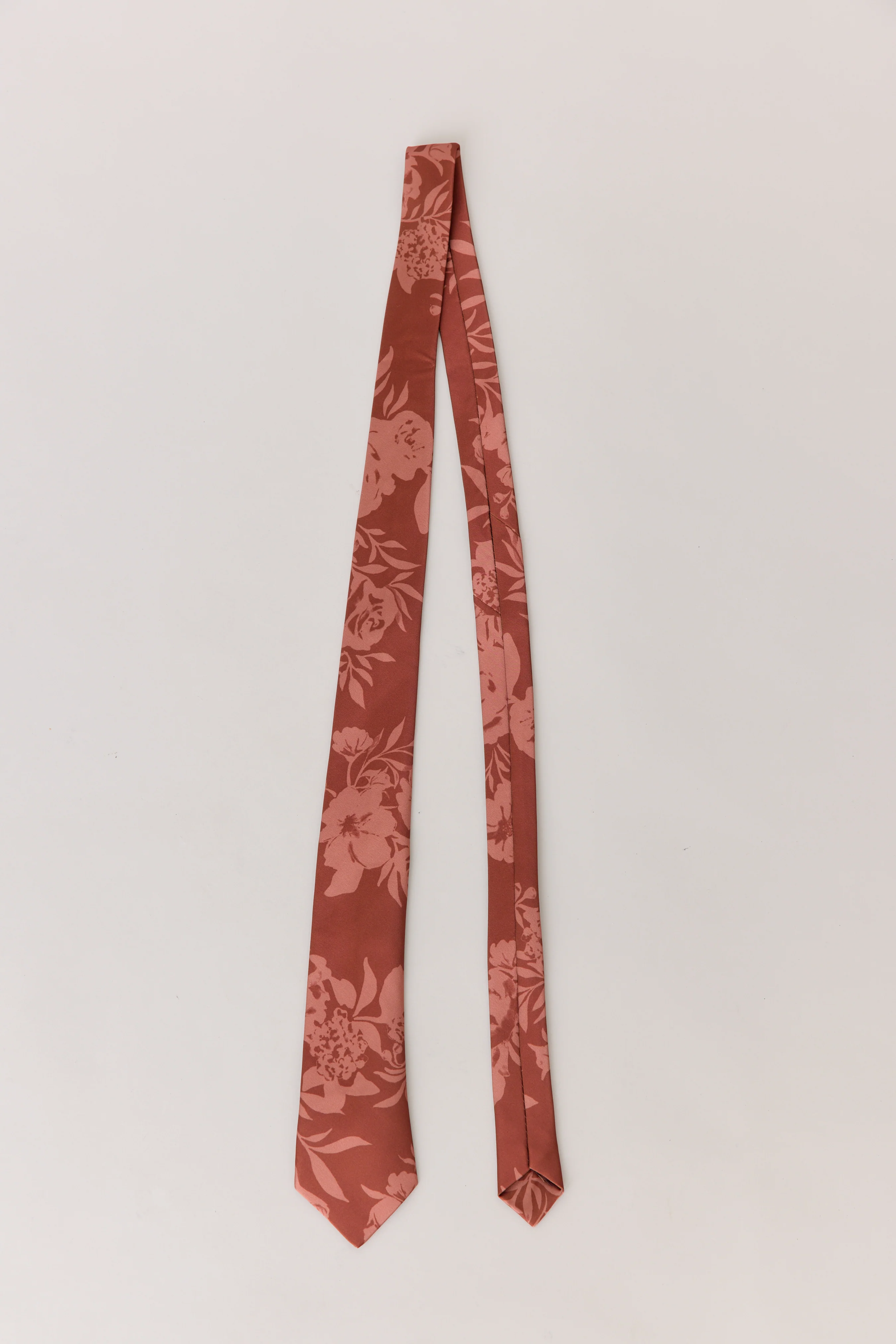 Satin Floral Print Tie | Made To Order - Image 23