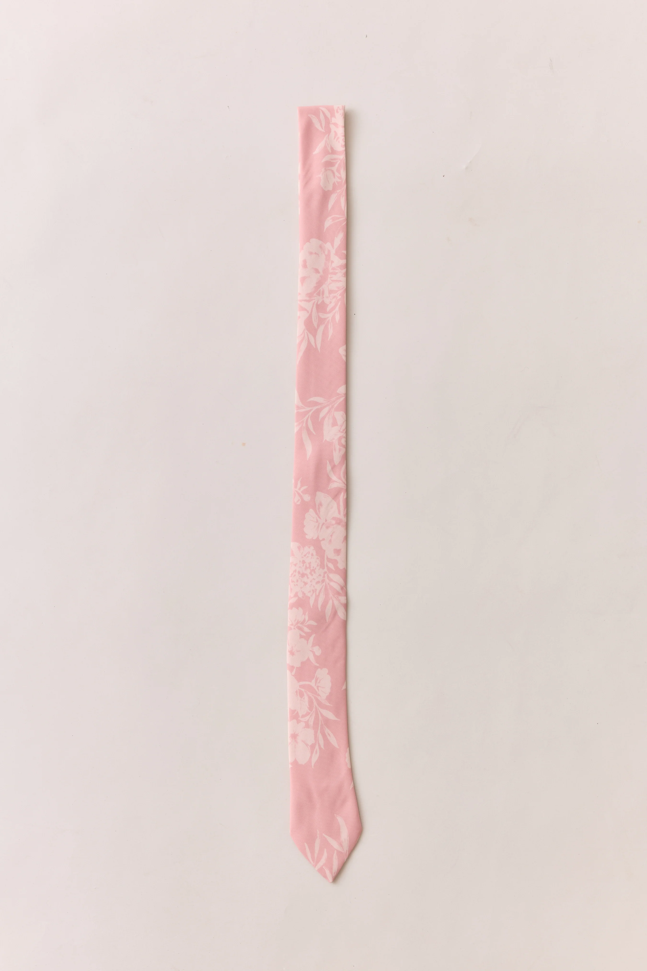 Satin Floral Print Tie | Made To Order - Image 24