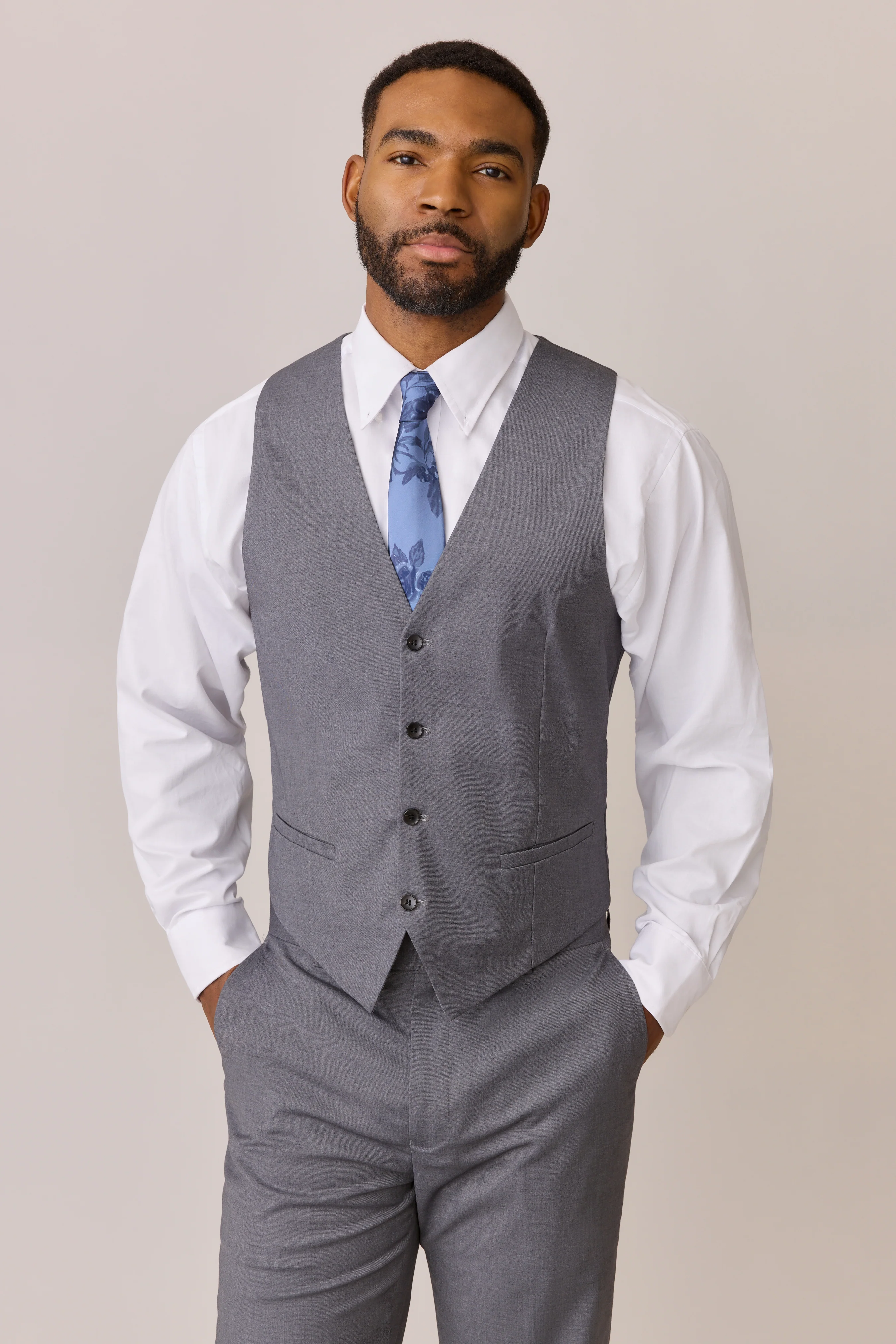 Satin Floral Print Tie | Made To Order - Image 3