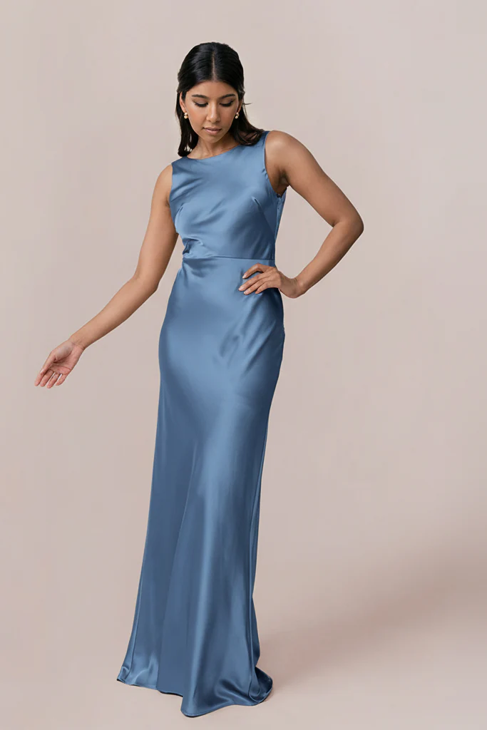 Satin Mega Swatch | Ready To Ship | True Blue - Image 2