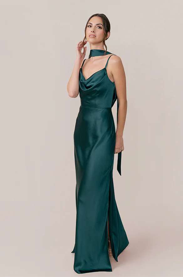 Satin Skinny Scarf | Made To Order - Image 10