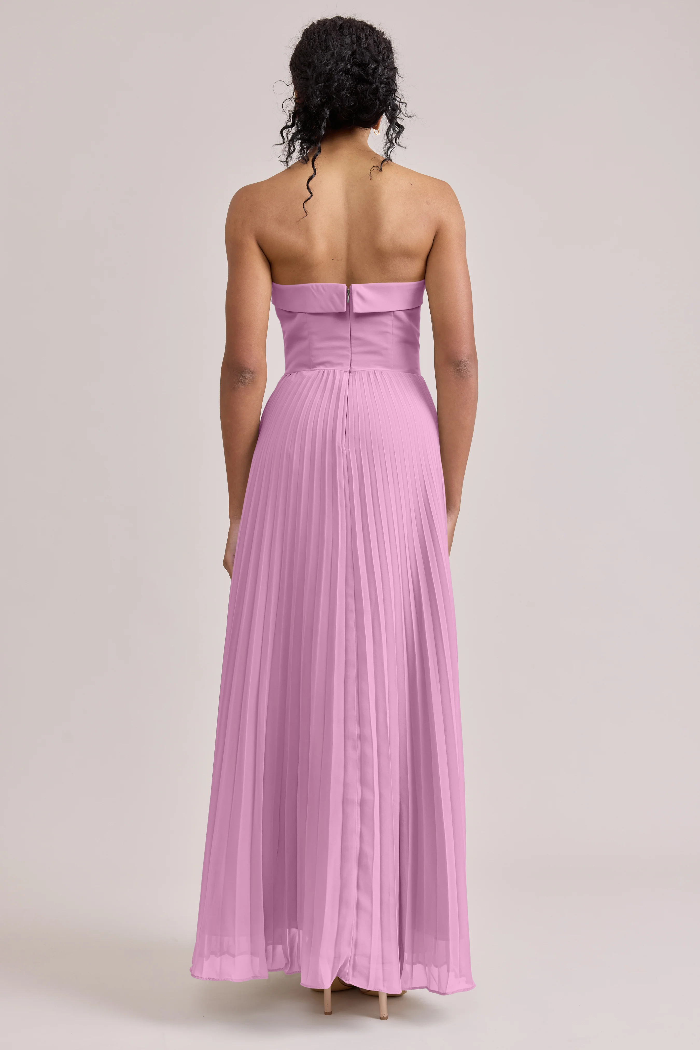 Saylor Chiffon Pleated Dress | Made To Order - Image 105