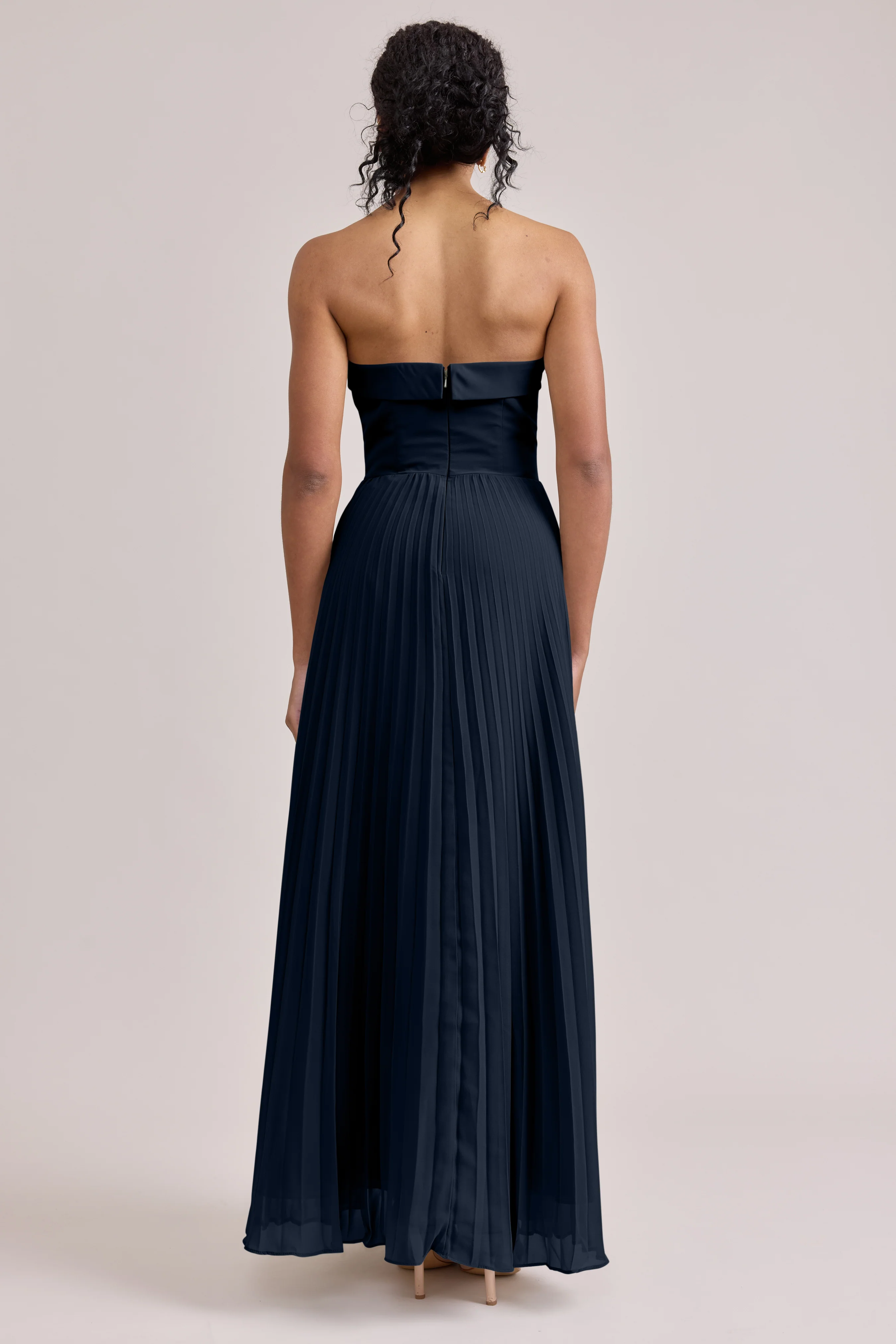 Saylor Chiffon Pleated Dress | Made To Order - Image 107