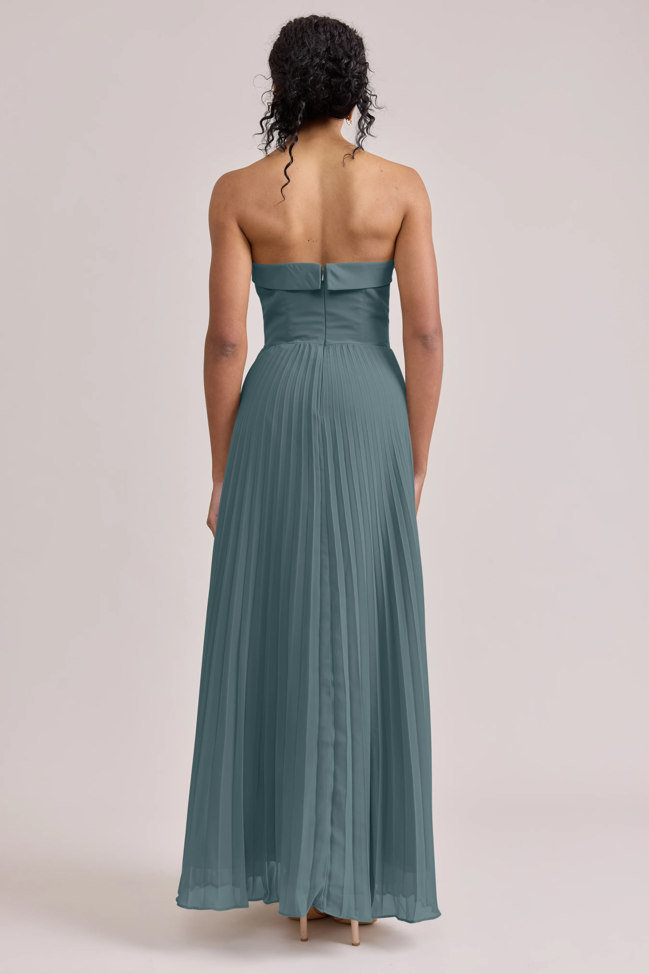 Saylor Chiffon Pleated Dress | Made To Order - Image 113