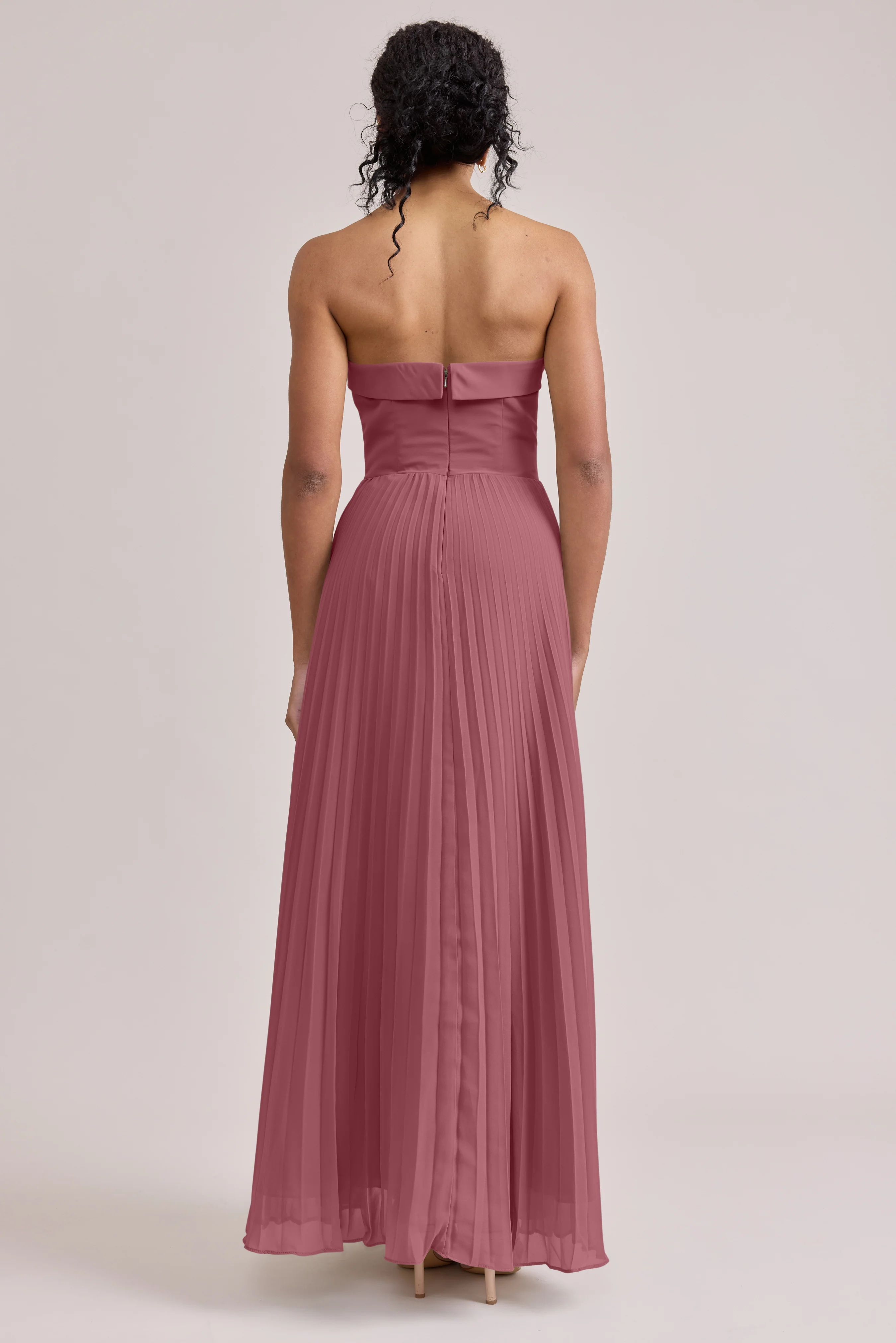 Saylor Chiffon Pleated Dress | Made To Order - Image 116