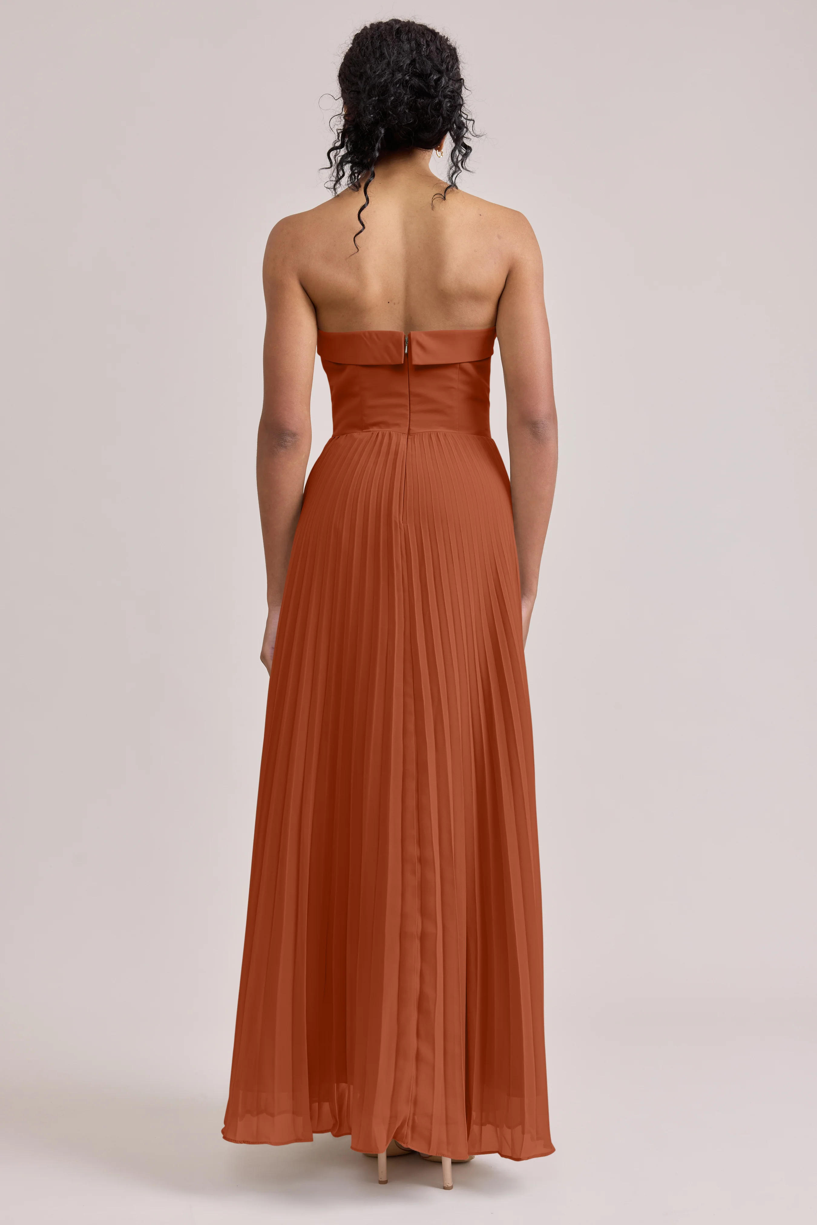 Saylor Chiffon Pleated Dress | Made To Order - Image 117