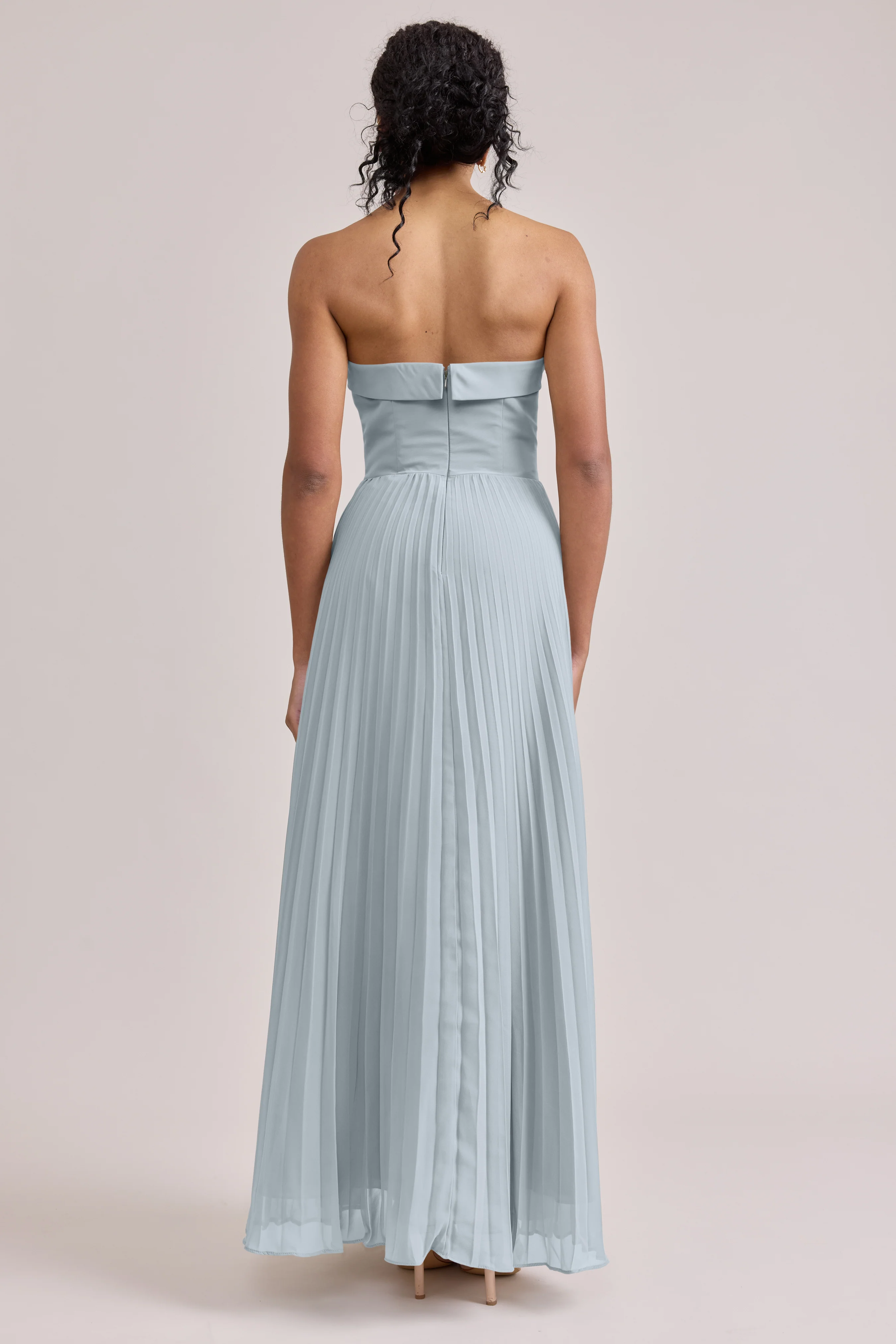 Saylor Chiffon Pleated Dress | Made To Order - Image 120