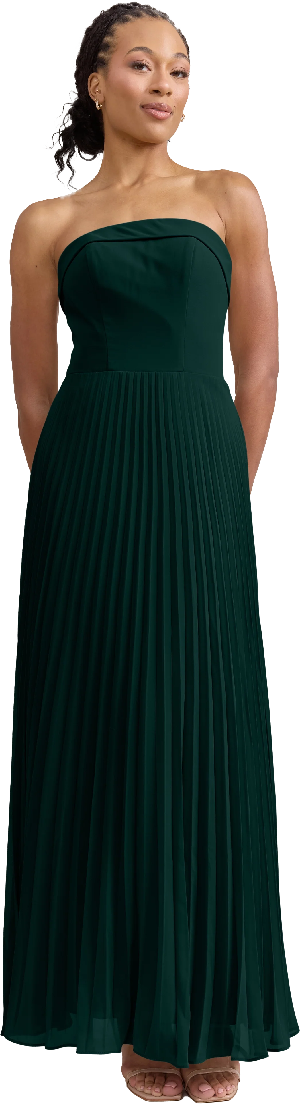 Saylor Chiffon Pleated Dress | Made To Order - Image 131