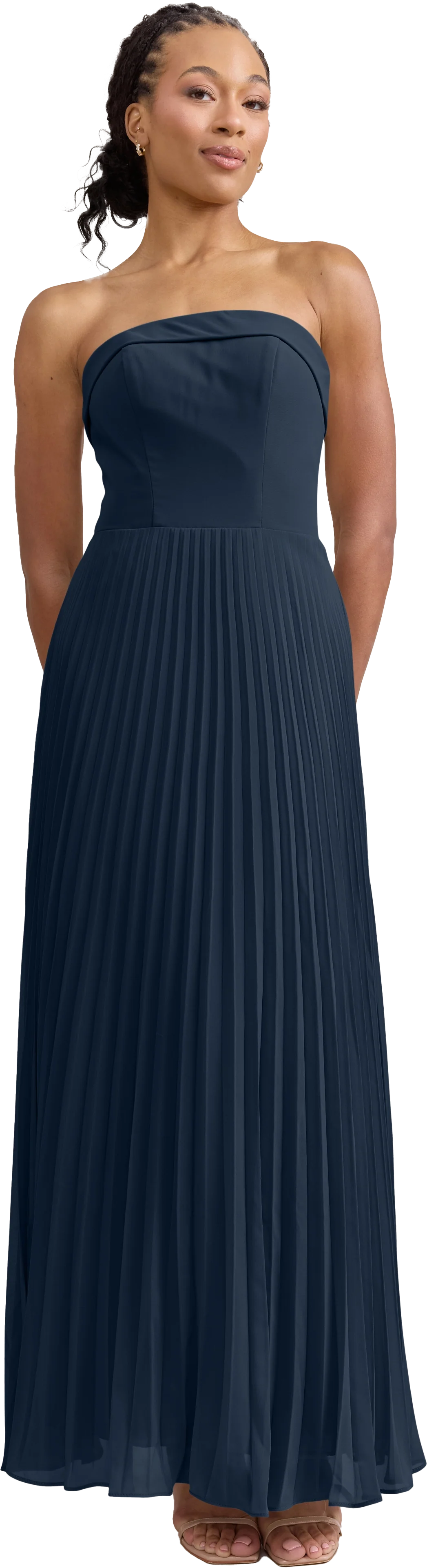 Saylor Chiffon Pleated Dress | Made To Order - Image 133