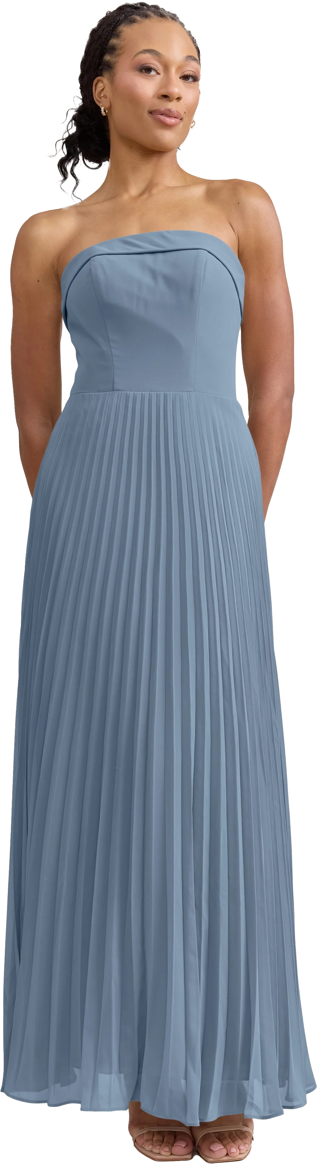 Saylor Chiffon Pleated Dress | Made To Order - Image 143