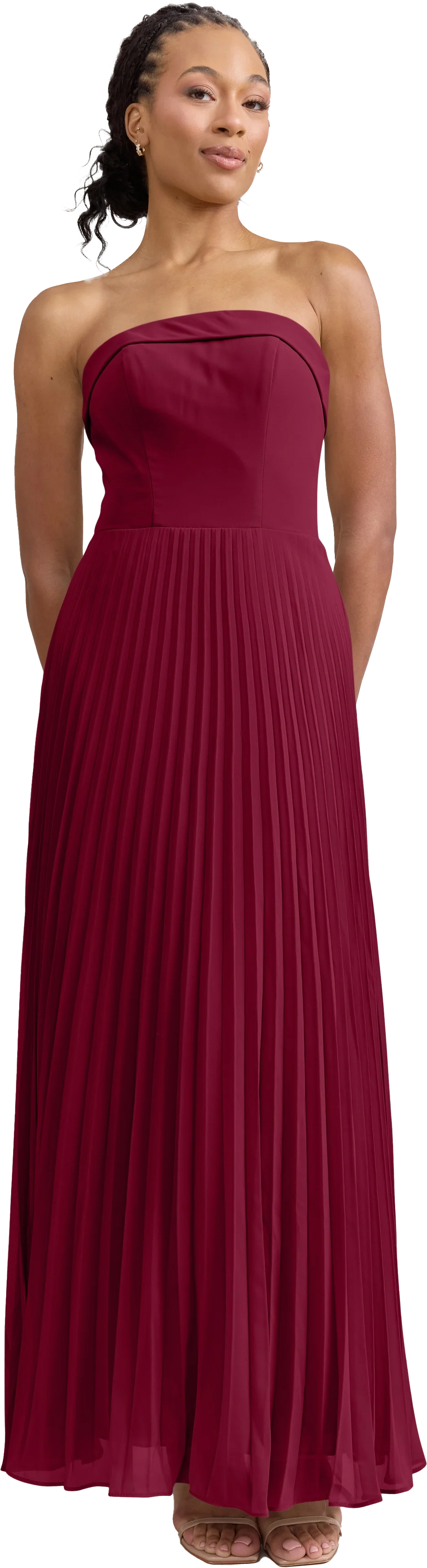 Saylor Chiffon Pleated Dress | Made To Order - Image 149