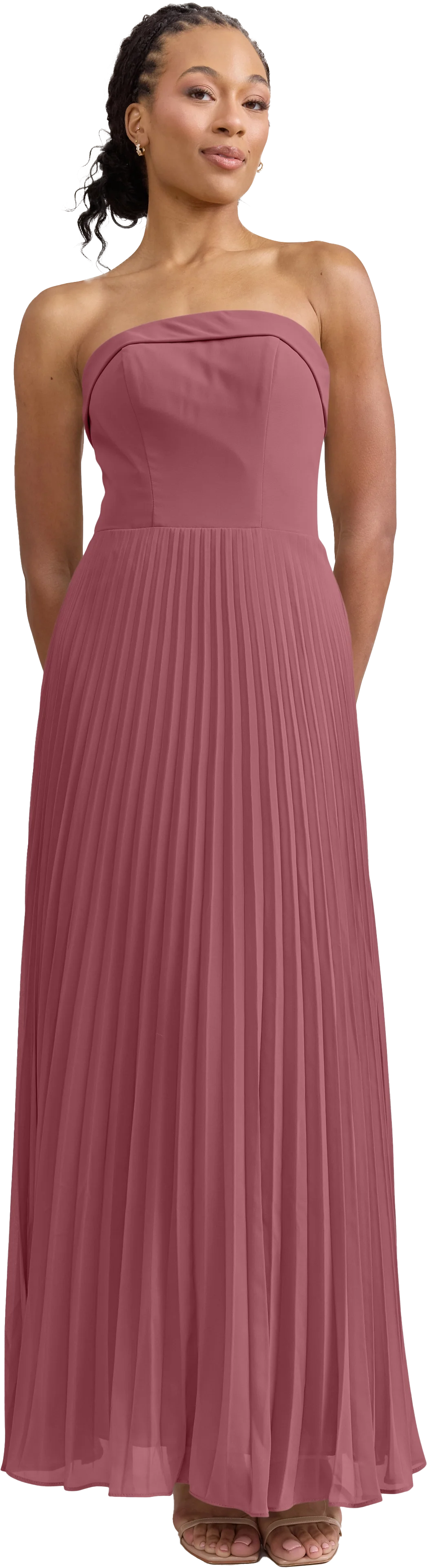 Saylor Chiffon Pleated Dress | Made To Order - Image 159