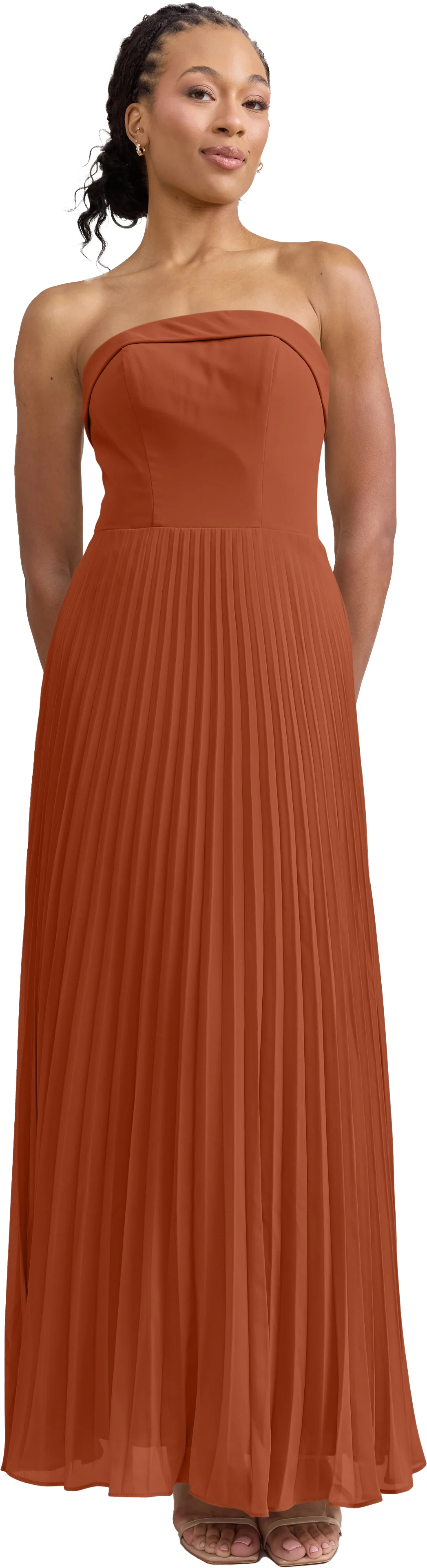 Saylor Chiffon Pleated Dress | Made To Order - Image 160