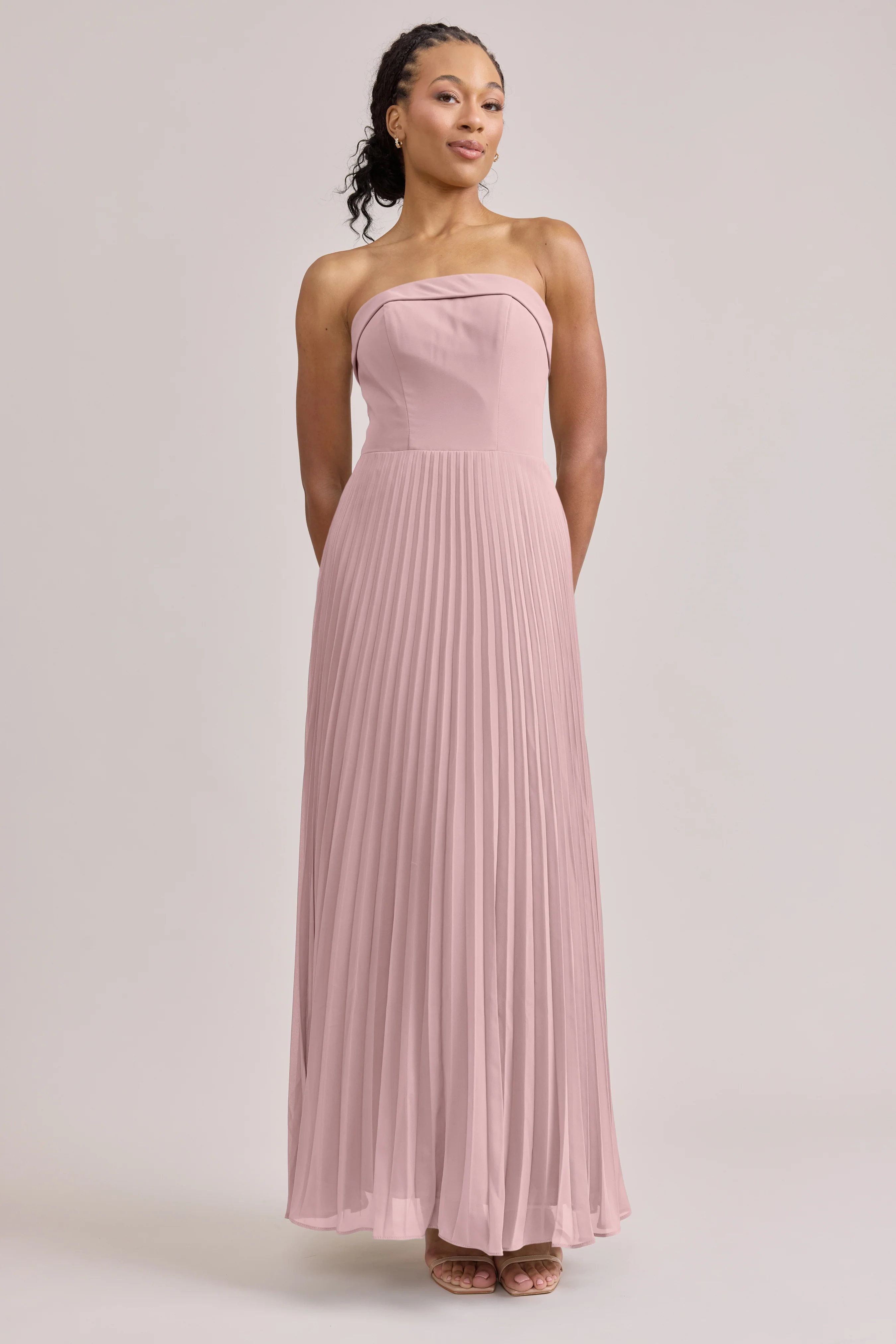 Saylor Chiffon Pleated Dress | Made To Order - Image 18
