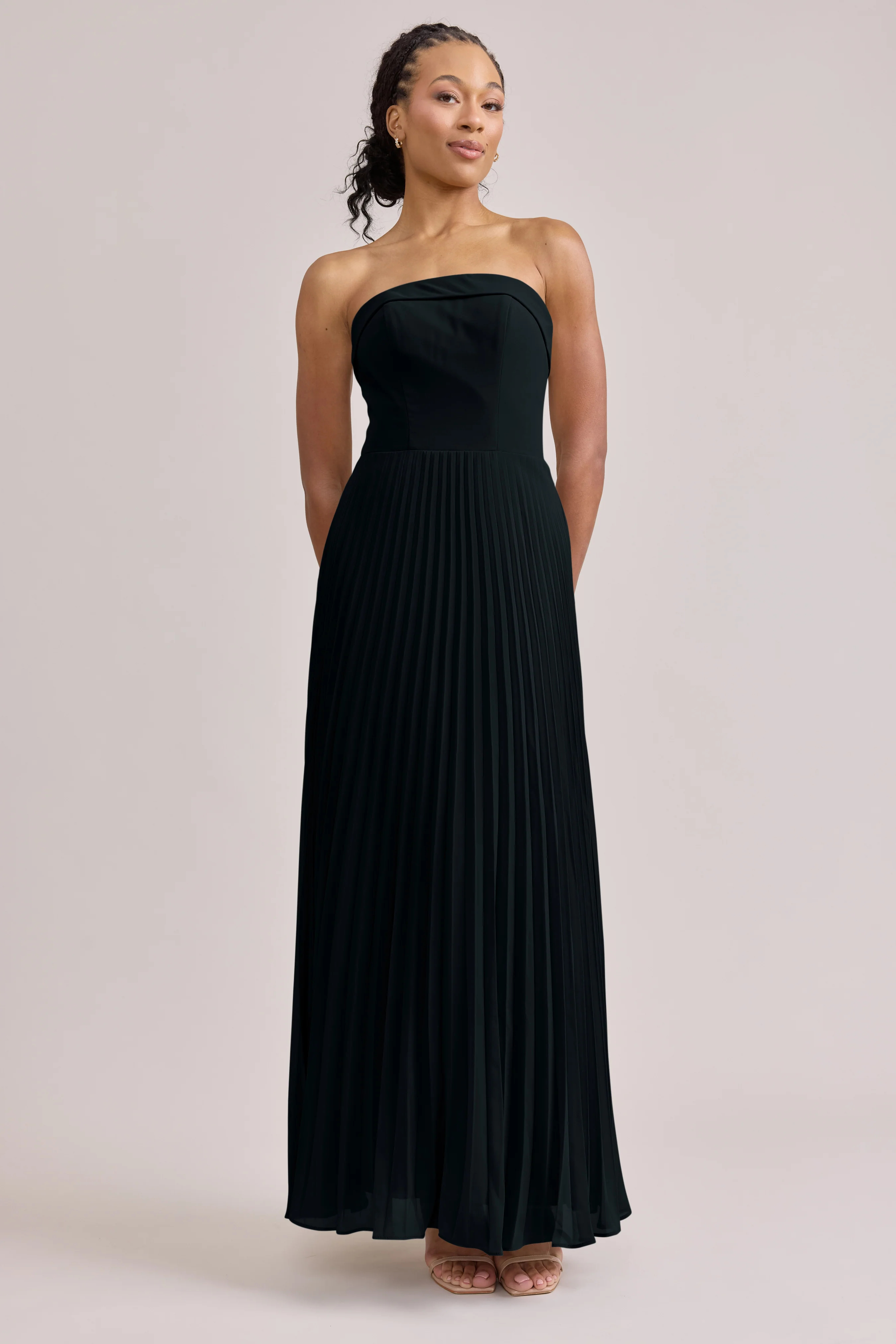 Saylor Chiffon Pleated Dress | Made To Order - Image 8