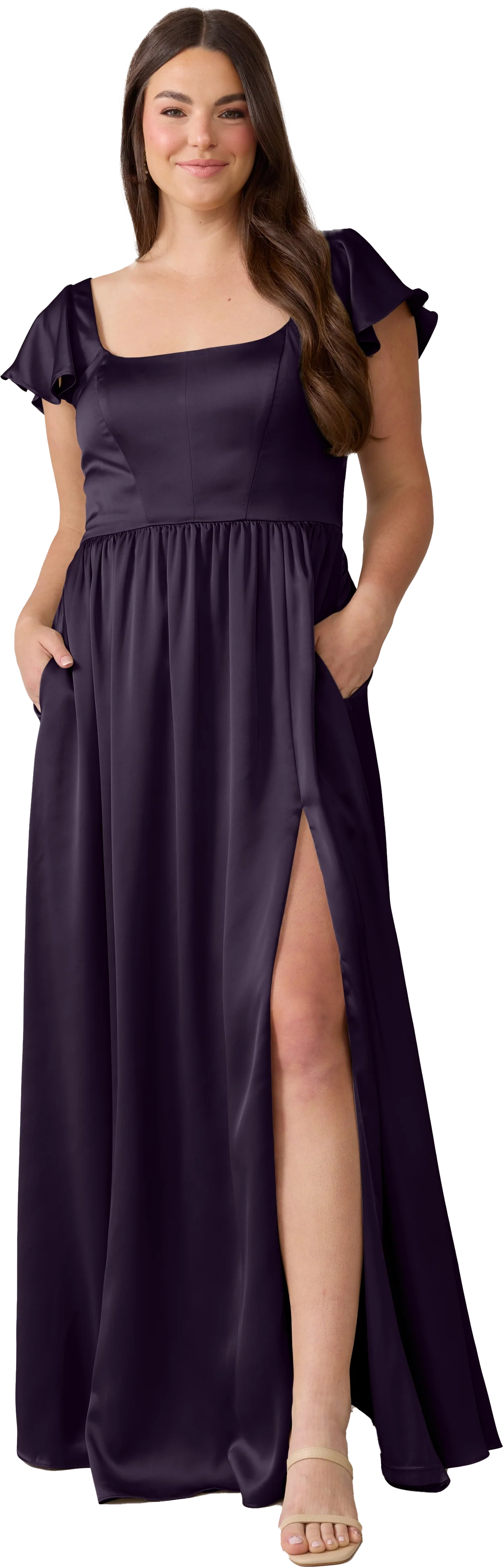 Selma Satin Dress | Made To Order - Image 117