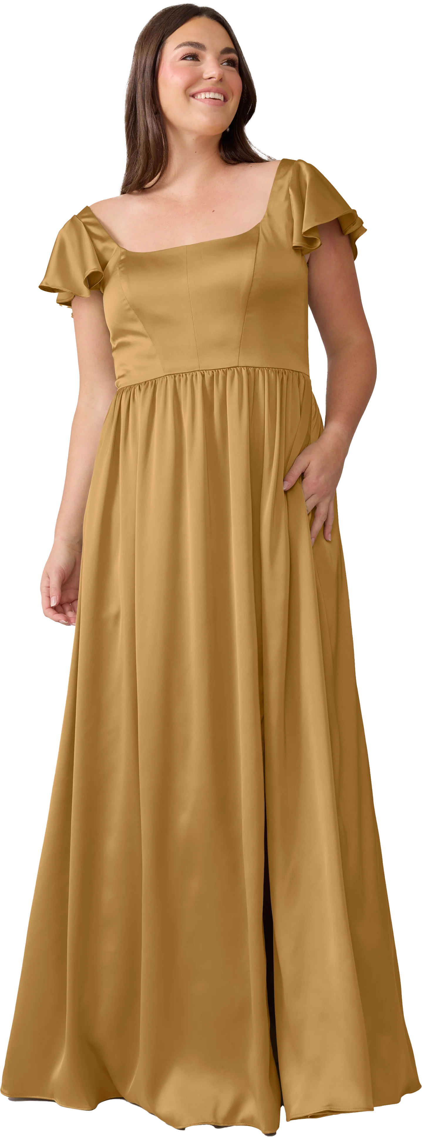 Selma Satin Dress | Made To Order - Image 123