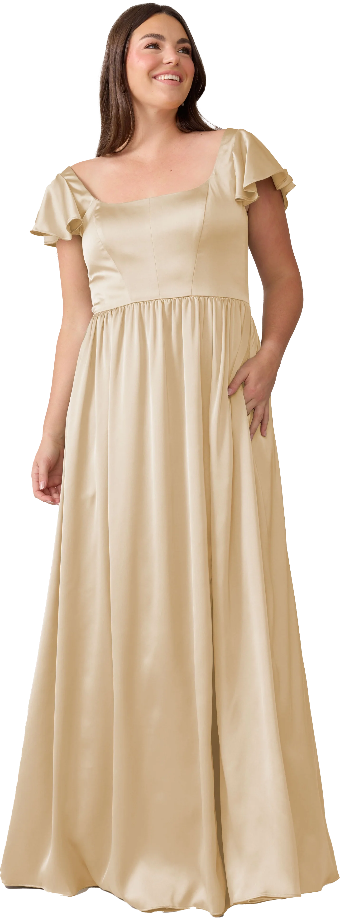 Selma Satin Dress | Made To Order - Image 135