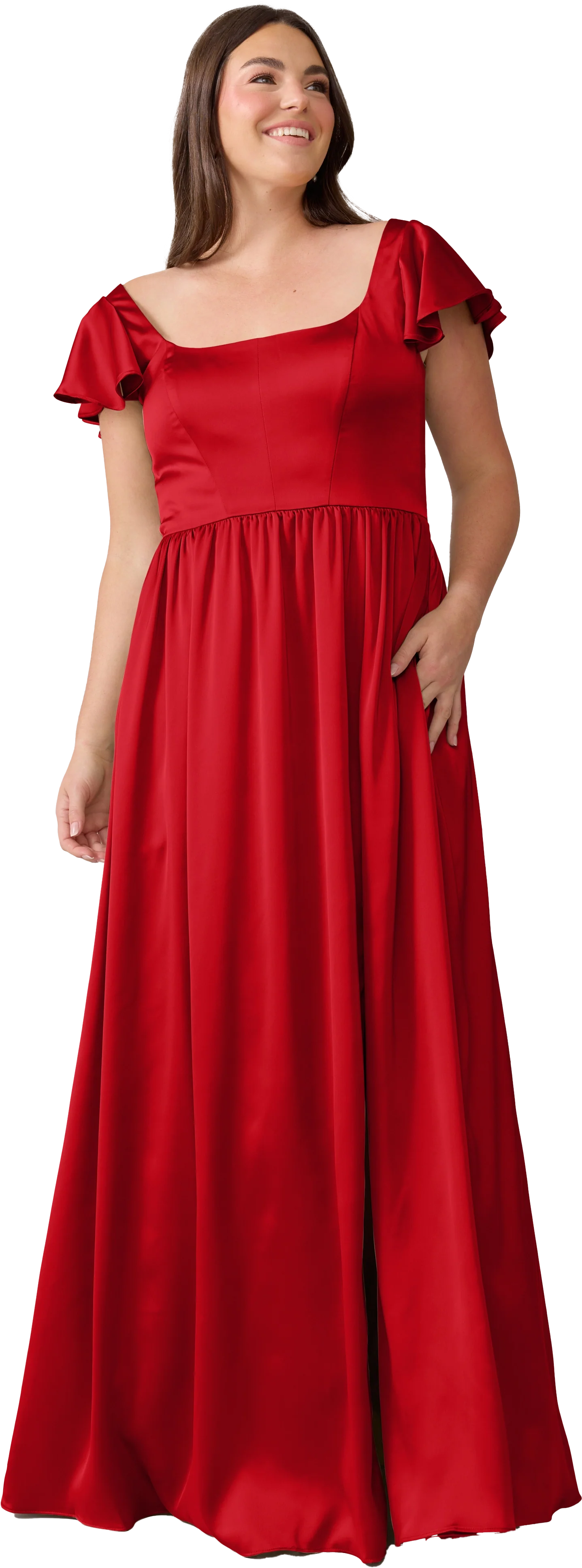 Selma Satin Dress | Made To Order - Image 139