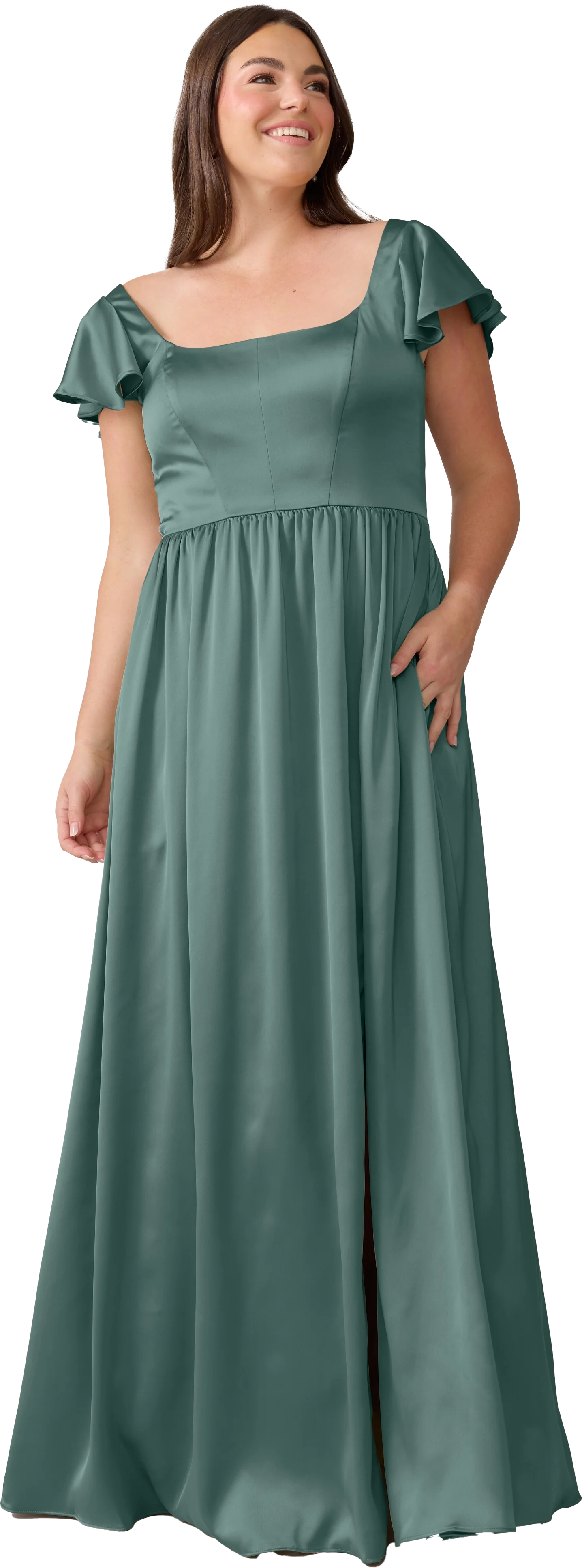 Selma Satin Dress | Made To Order - Image 143