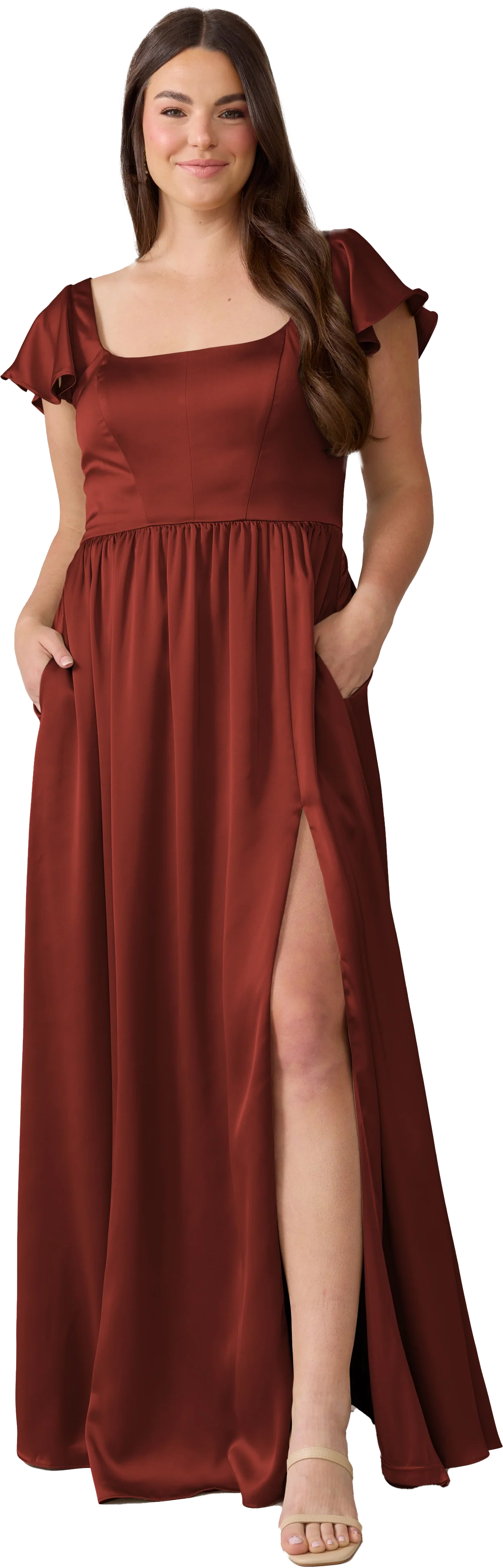Selma Satin Dress | Made To Order - Image 152