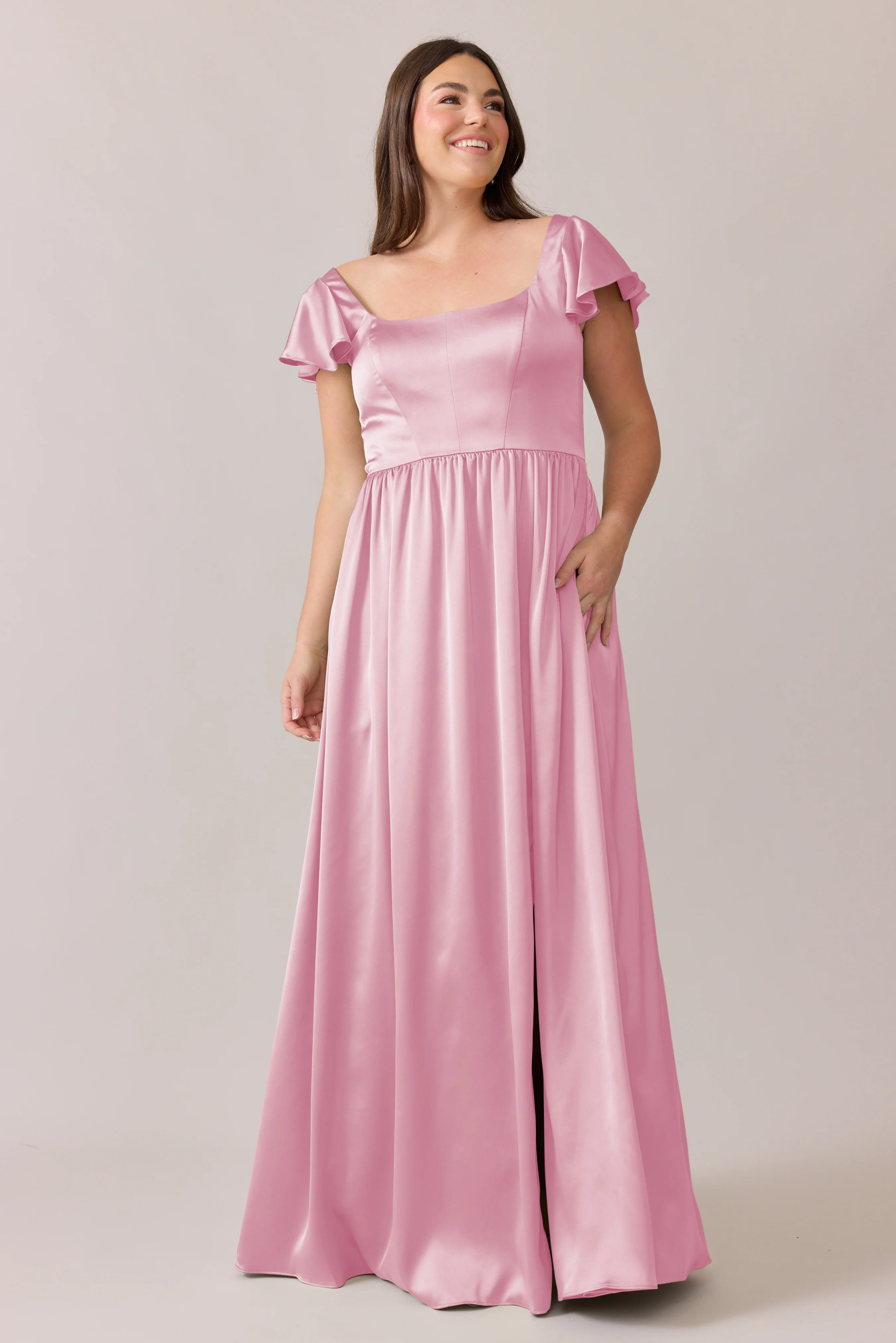 Selma Satin Dress | Made To Order - Image 160