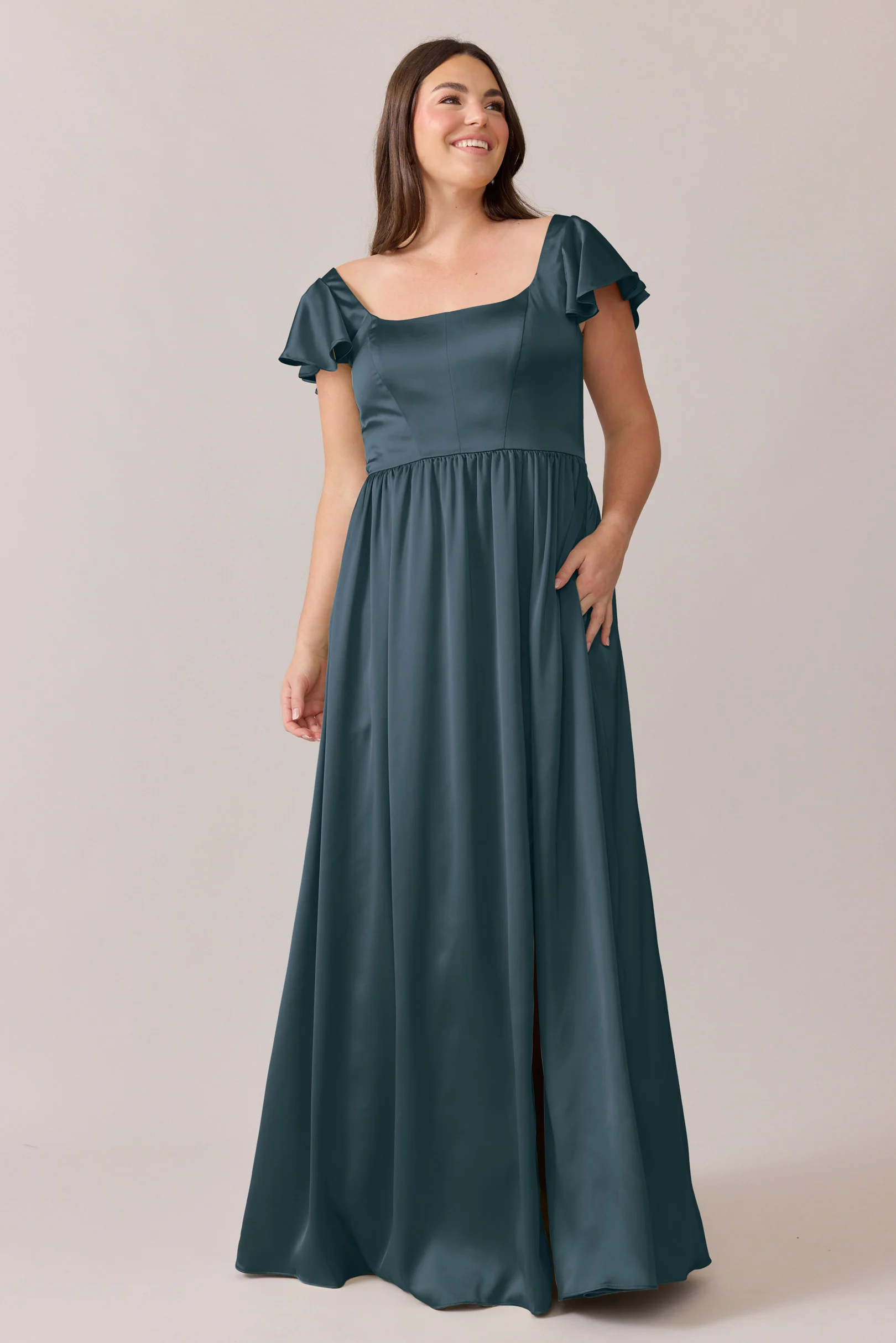Selma Satin Dress | Made To Order - Image 17
