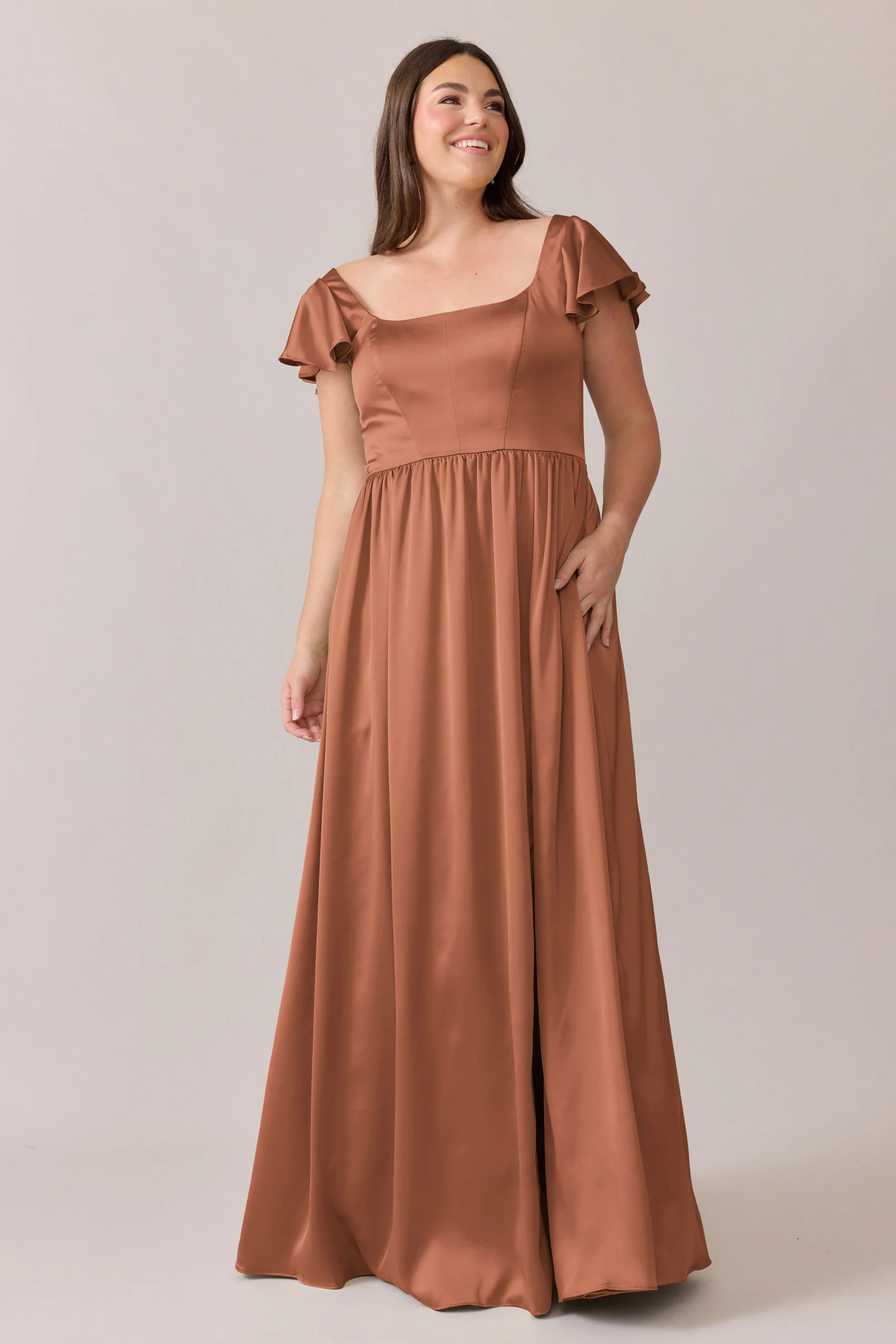 Selma Satin Dress | Made To Order - Image 29