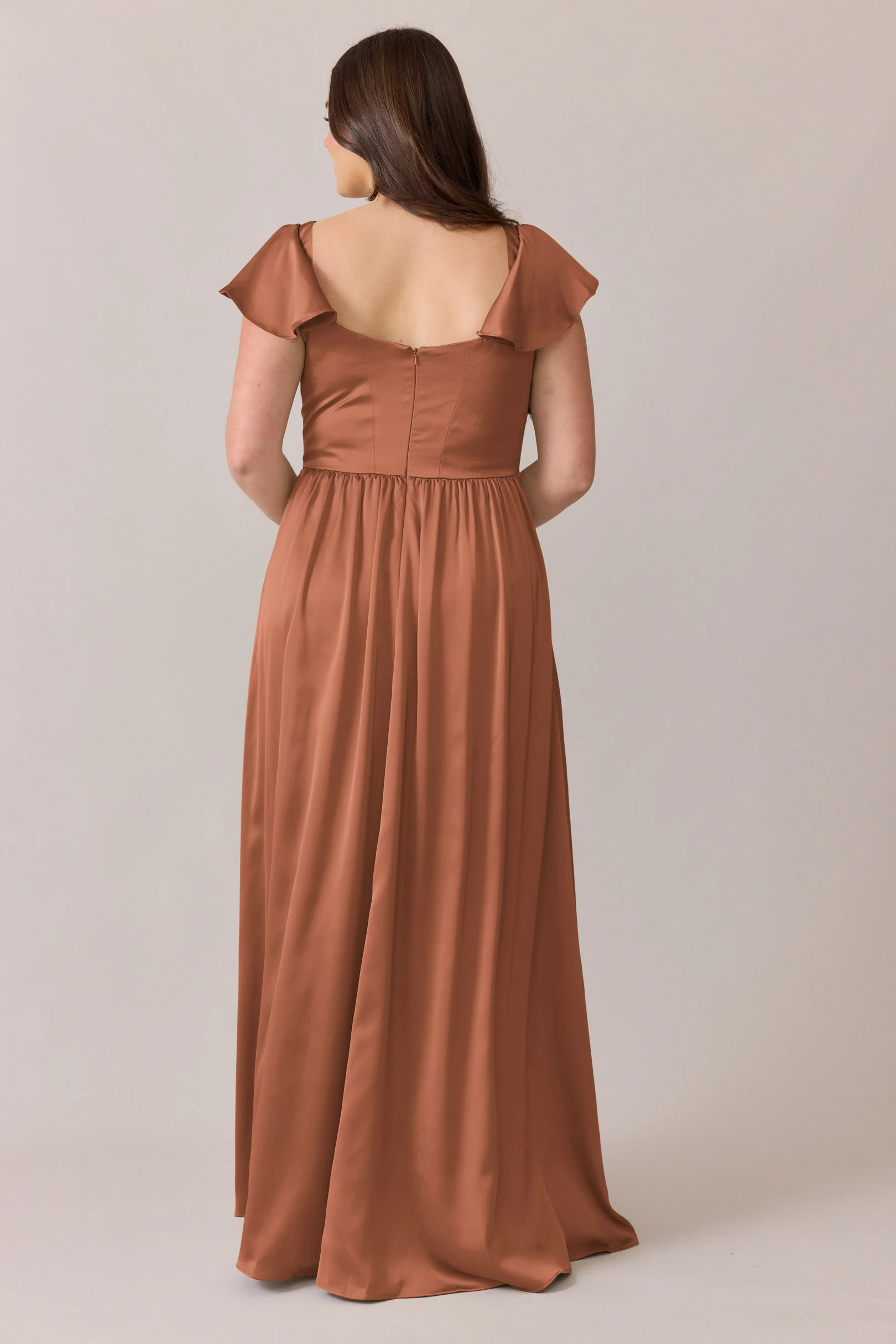 Selma Satin Dress | Made To Order - Image 30