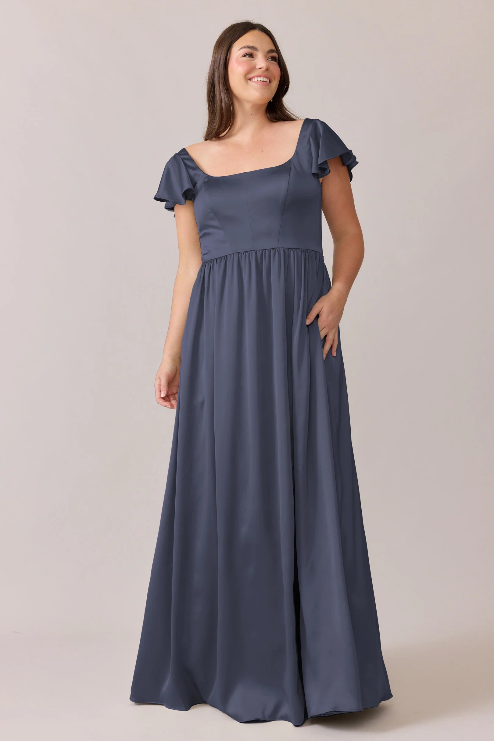 Selma Satin Dress | Made To Order - Image 4