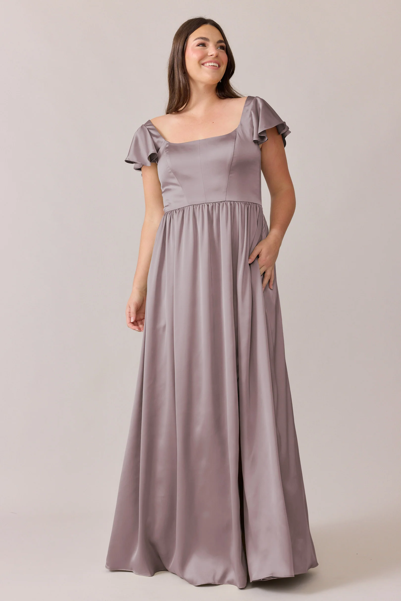 Selma Satin Dress | Made To Order - Image 59