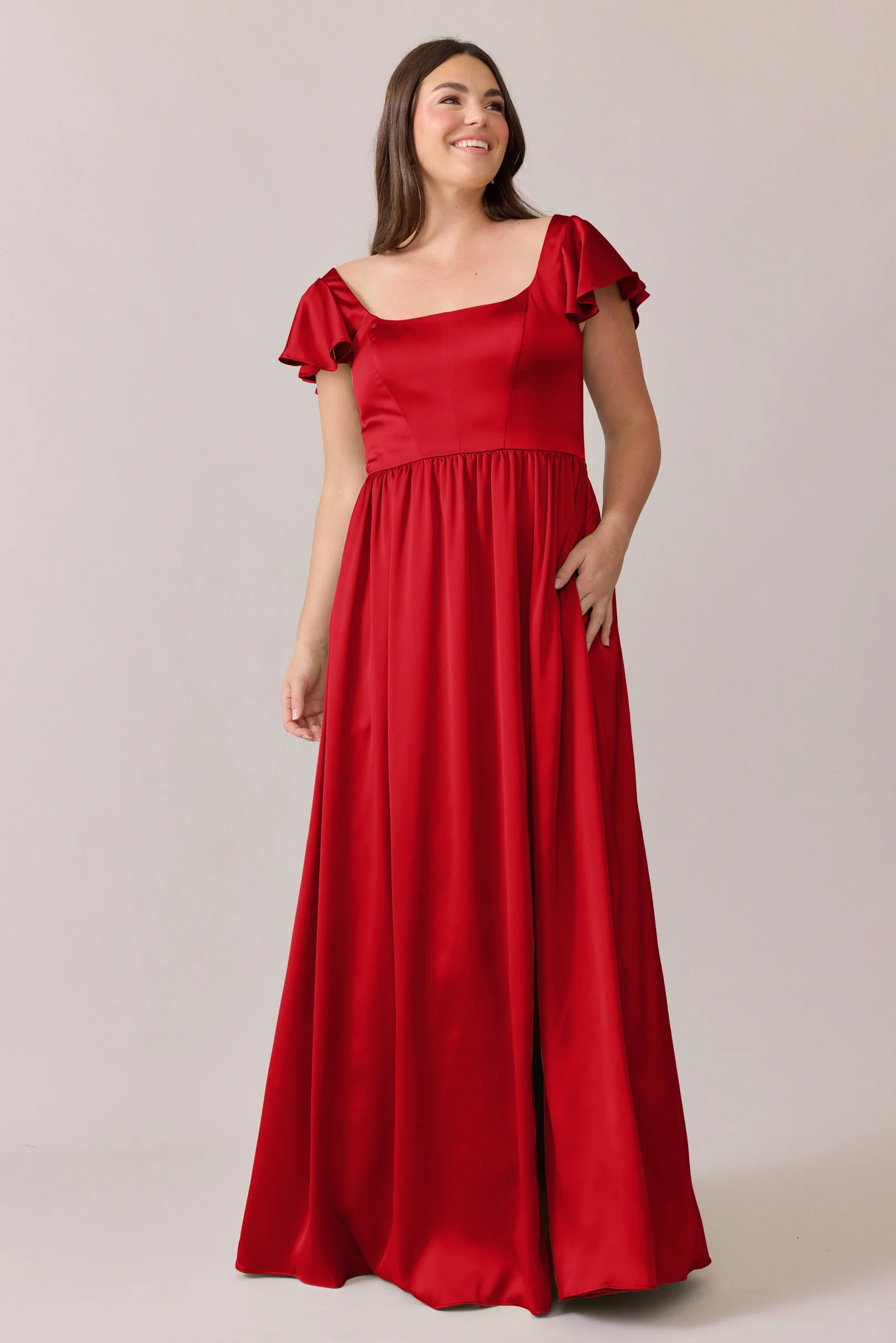 Selma Satin Dress | Made To Order - Image 79