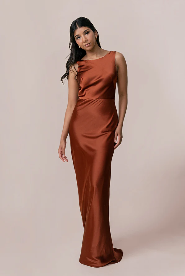 Serena Satin Dress | Made To Order - Image 2