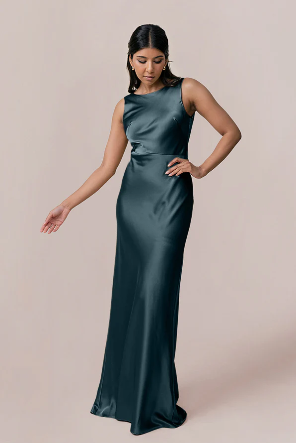 Serena Satin Dress | Made To Order - Image 20