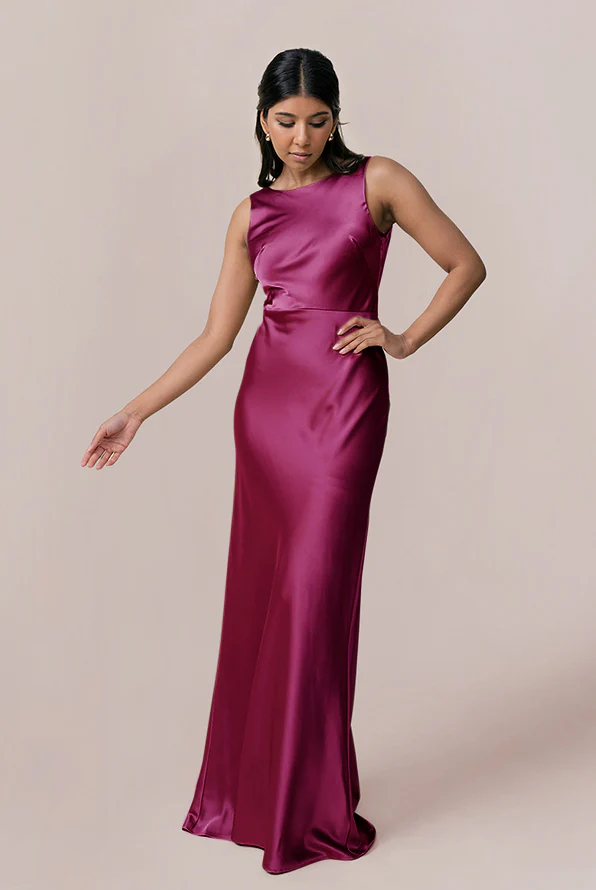 Serena Satin Dress | Made To Order - Image 21