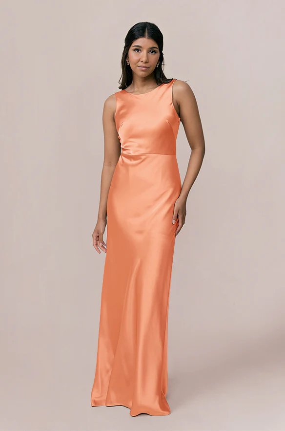 Serena Satin Dress | Made To Order - Image 33