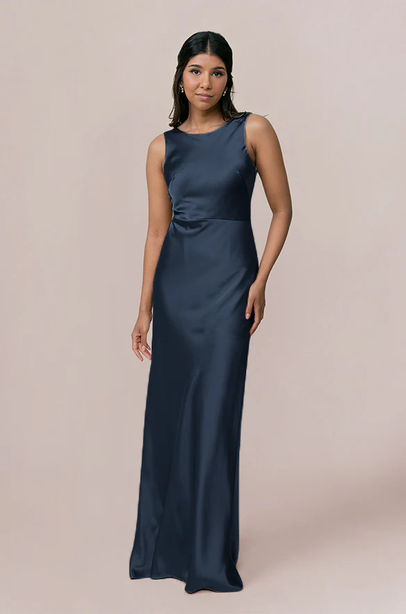 Serena Satin Dress | Made To Order - Image 37